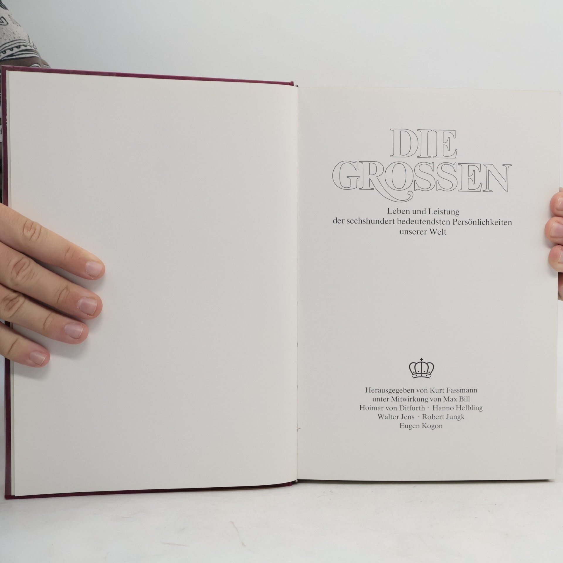Various authors Die Grossen I/1