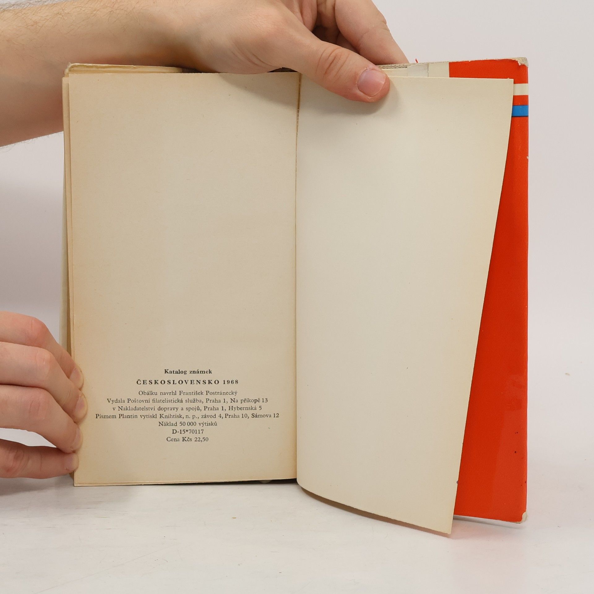 Autorenkollektiv Československo. Katalog známek 1968