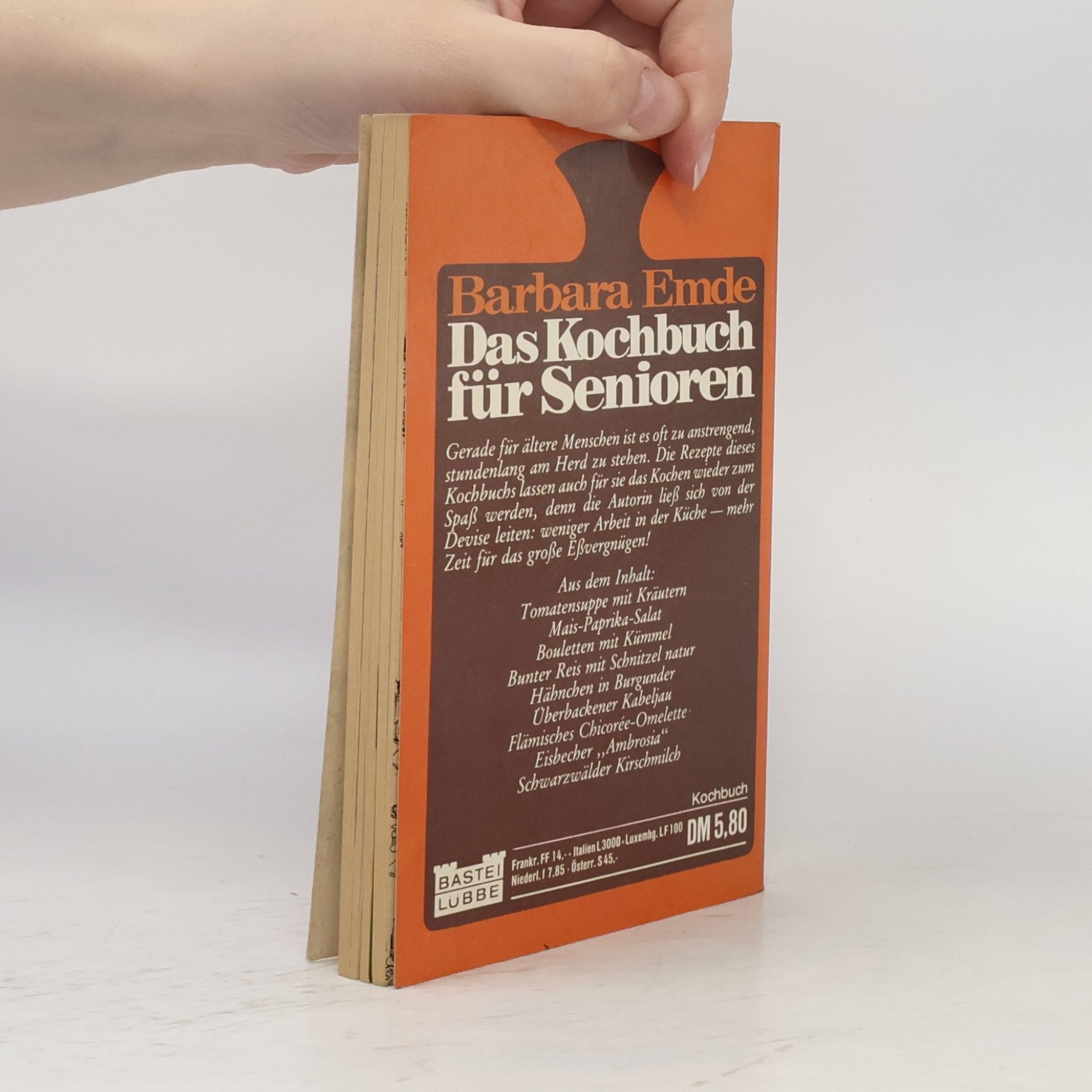 Barbara Emde Das Kochbuch für Senioren