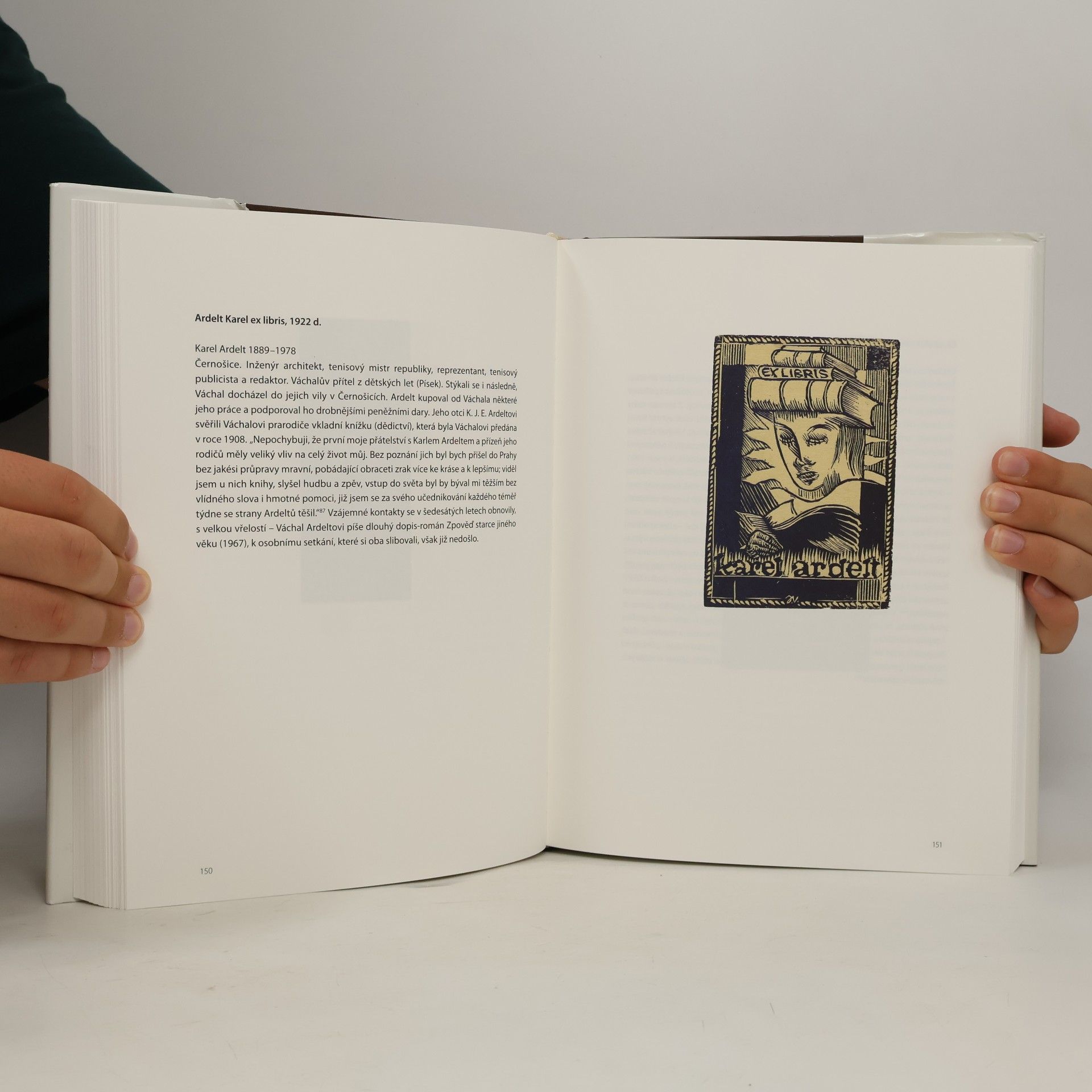 Petr Hruška Josef Váchal - exlibris a jeho adresáti