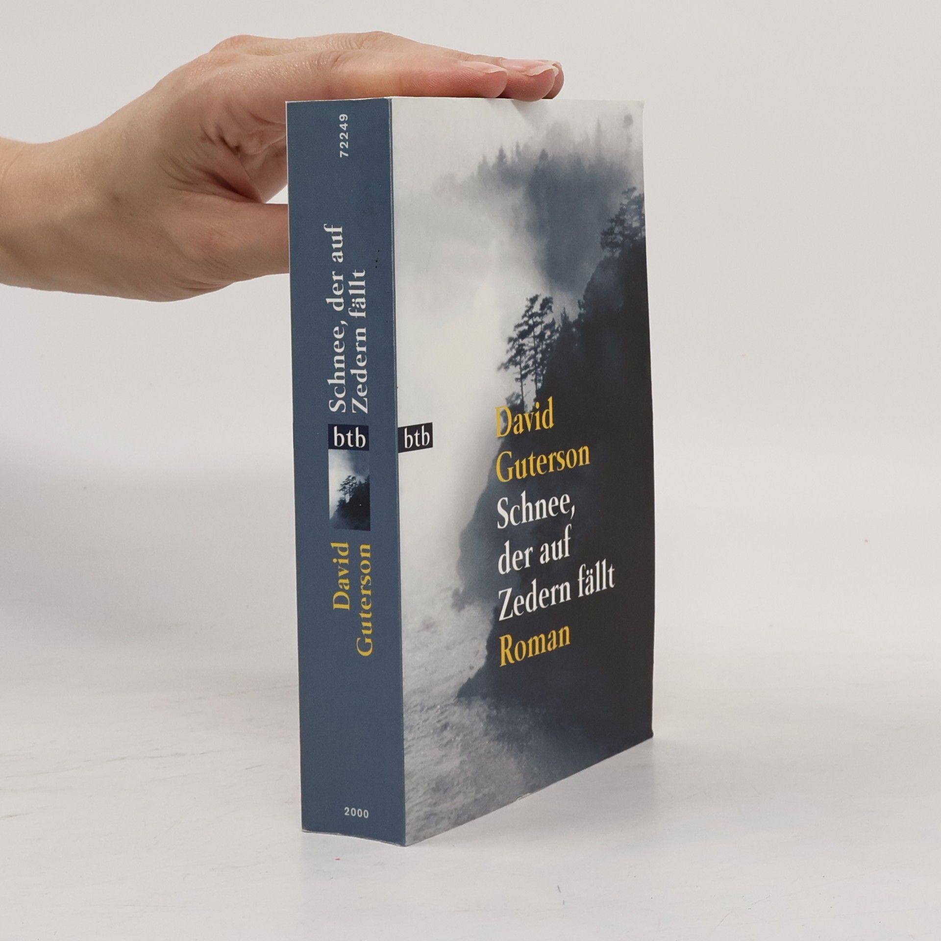 David Guterson Schnee, der auf Zedern fällt