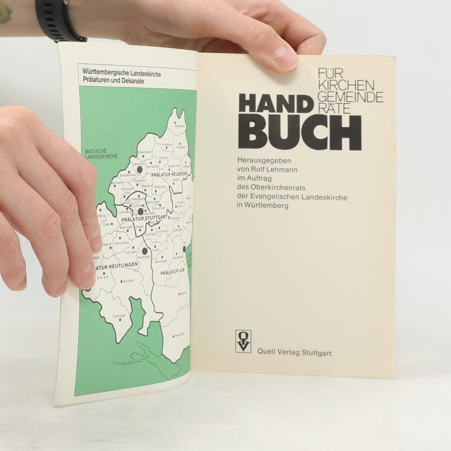 Rolf Lehmann Handbuch für Kirchengemeinderäte