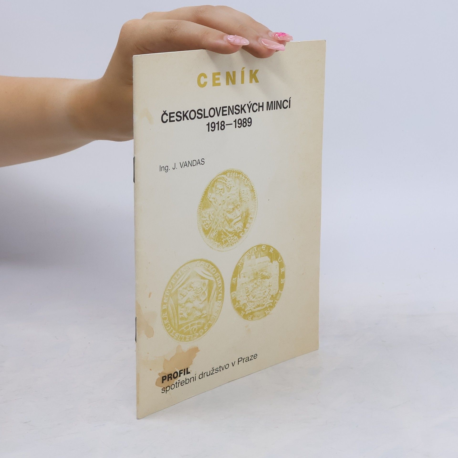 J. Vandas Ceník československých mincí 1918-1989