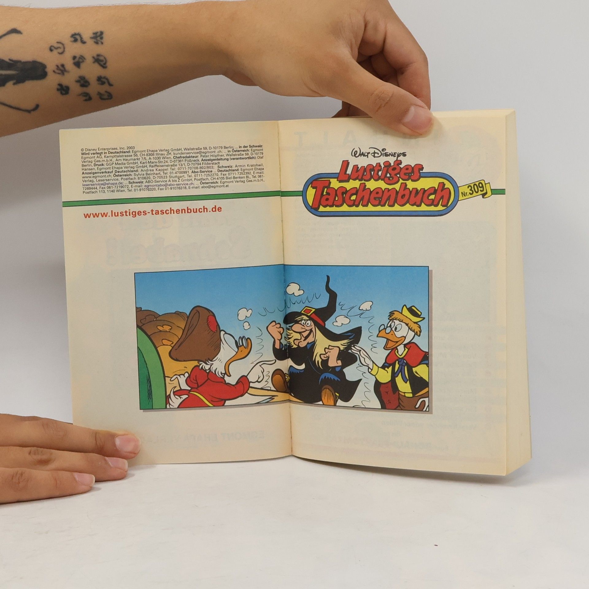 Walt Disney Lustiges Taschenbuch 309