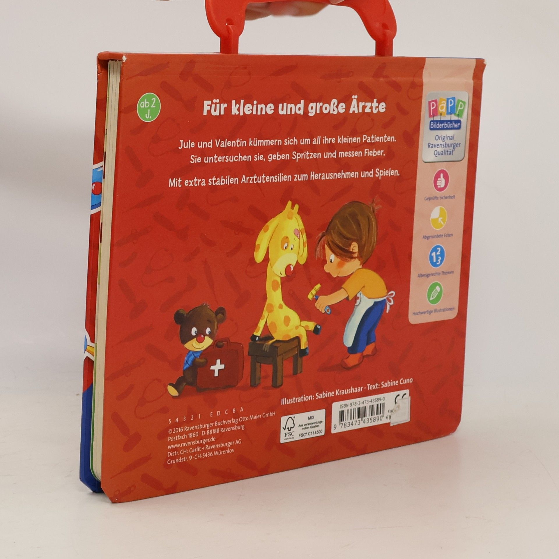 Sabine Kraushaar Mein erstes Arztkoffer-Buch