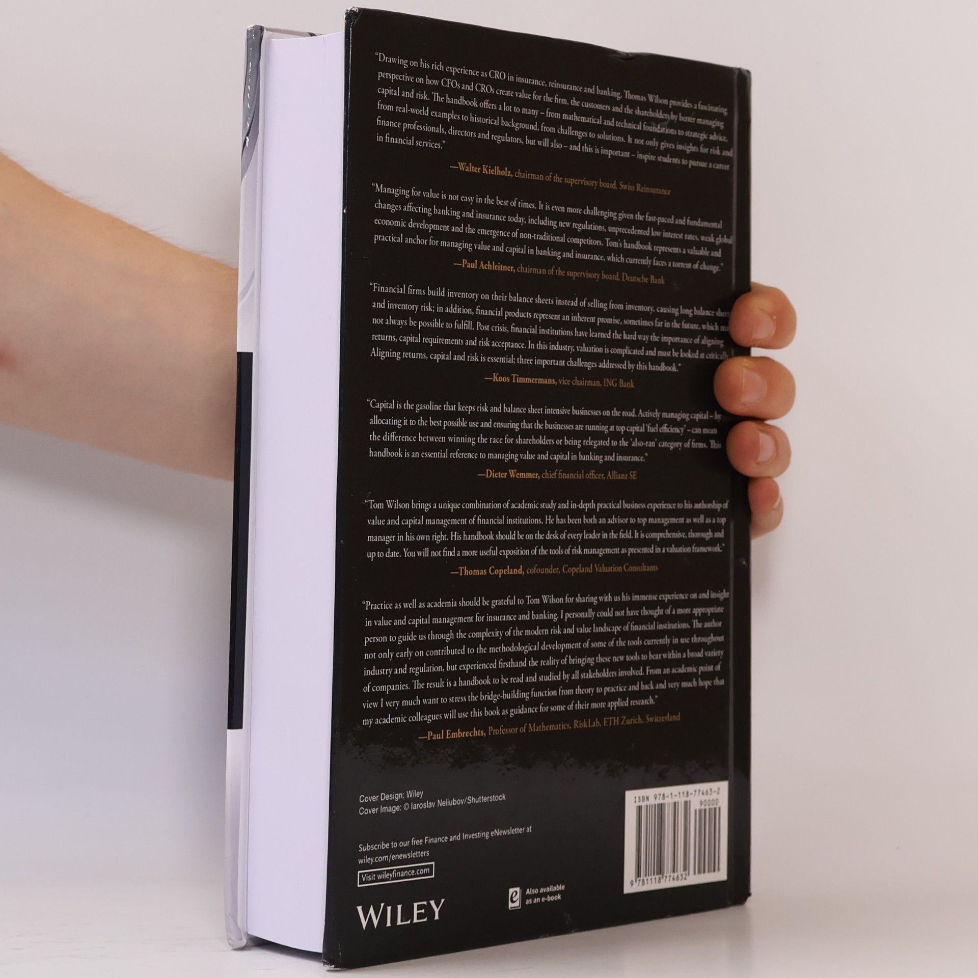 Thomas C. Wilson Wiley Finance Series: Value and Capital Management