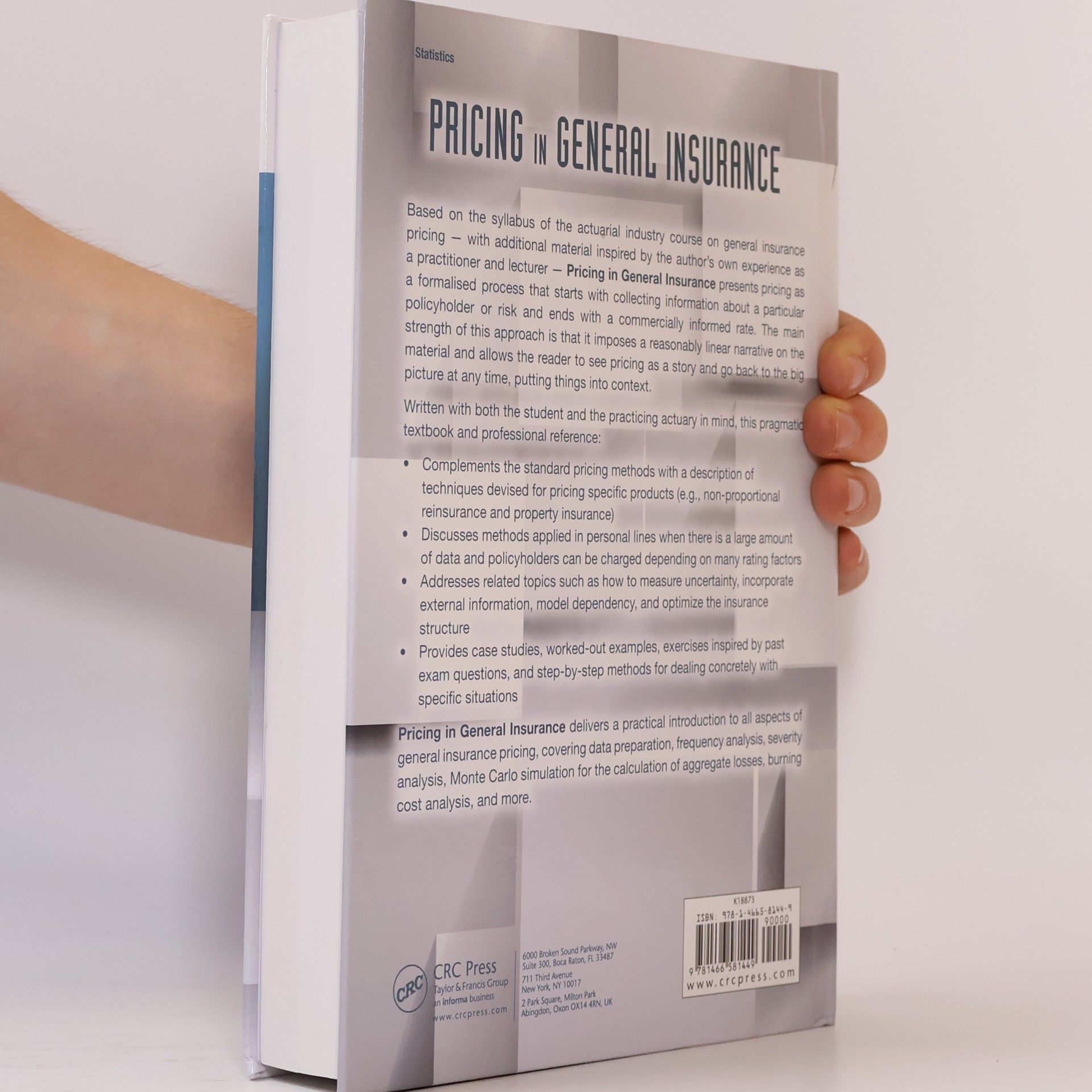 Pietro Parodi Pricing in General Insurance