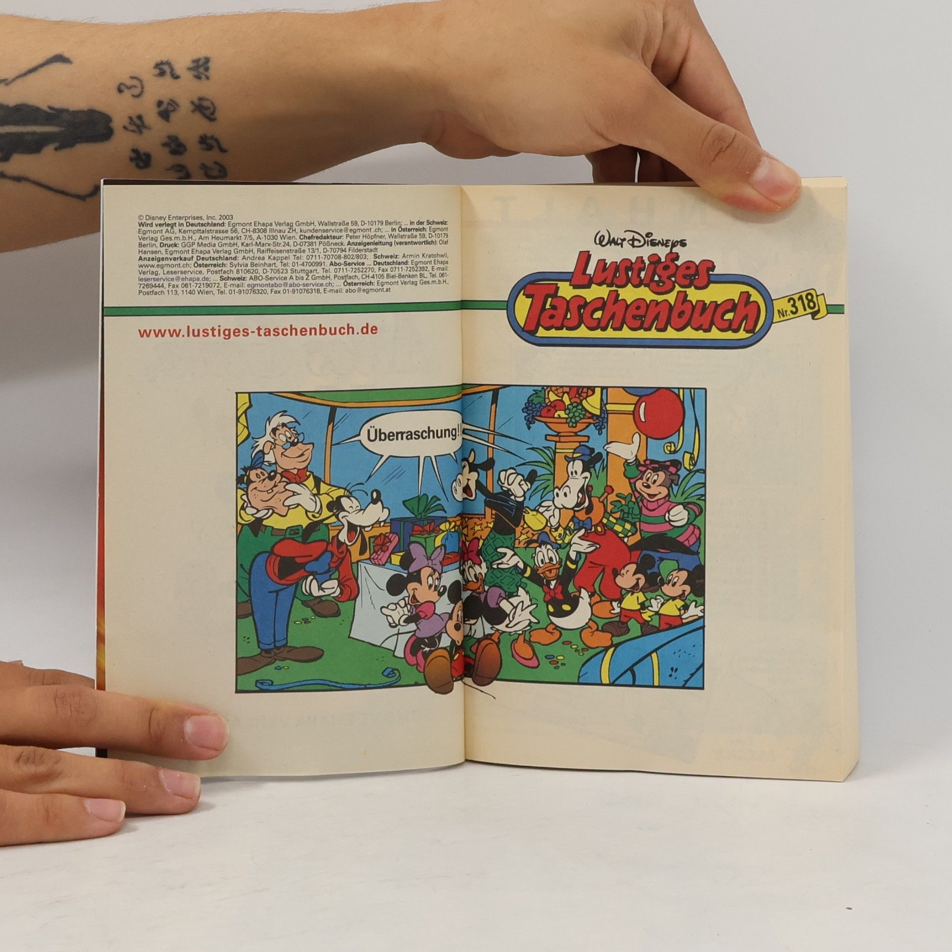 Walt Disney Lustiges Taschenbuch 318. Alles Gute Micky!