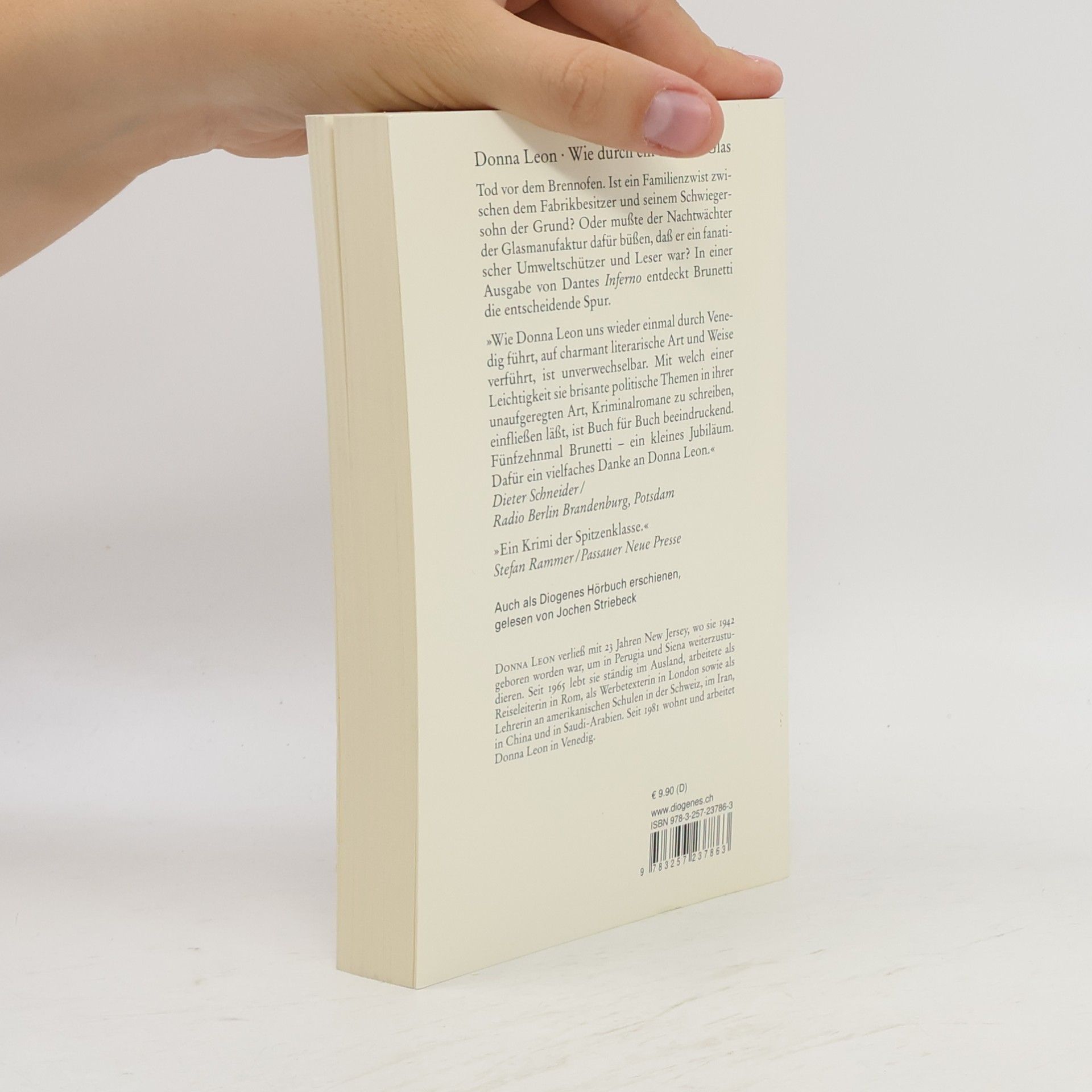 Donna Leon Wie durch ein dunkles Glas