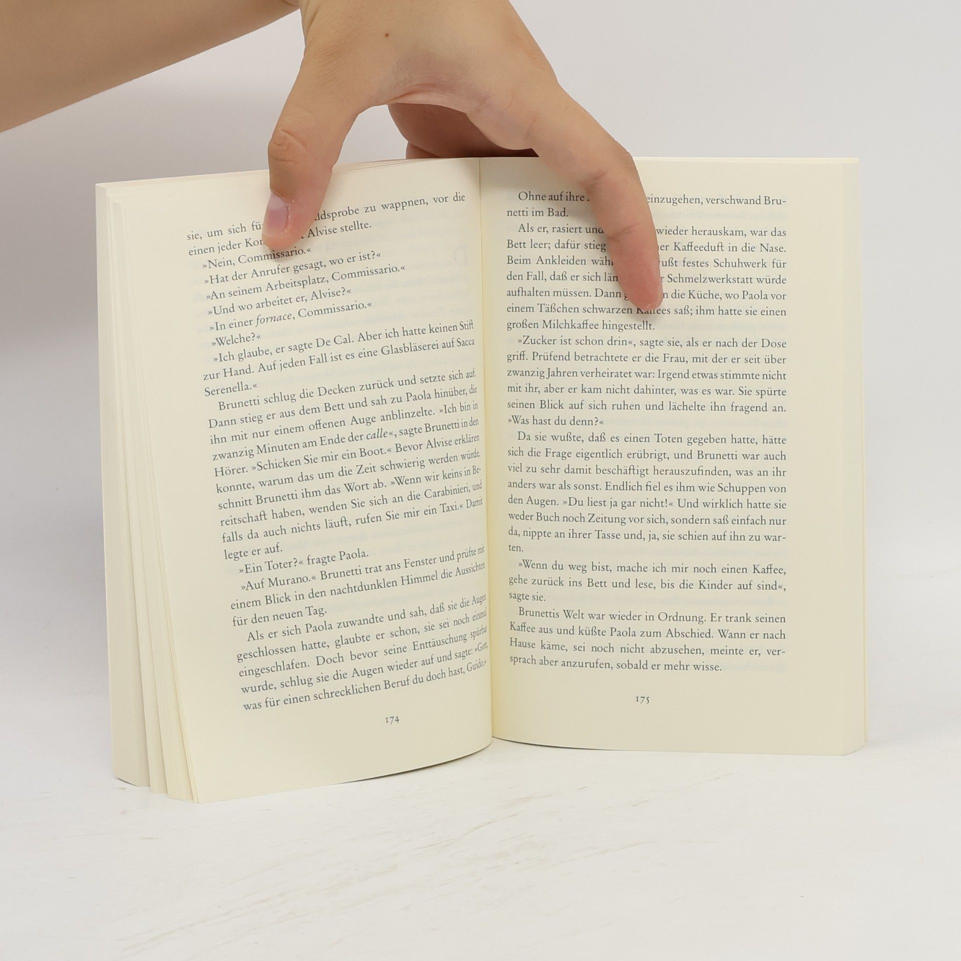 Donna Leon Wie durch ein dunkles Glas