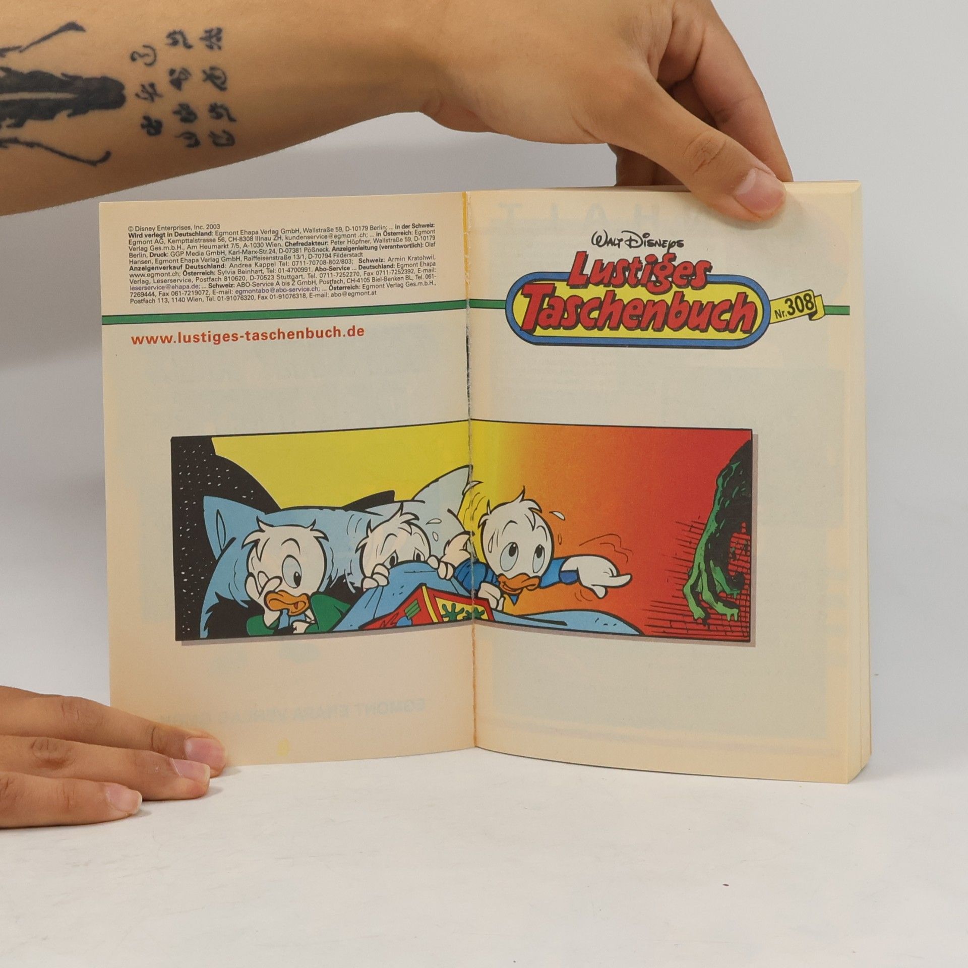 Walt Disney Lustiges Taschenbuch 308. Gefahr aus der Tiefe
