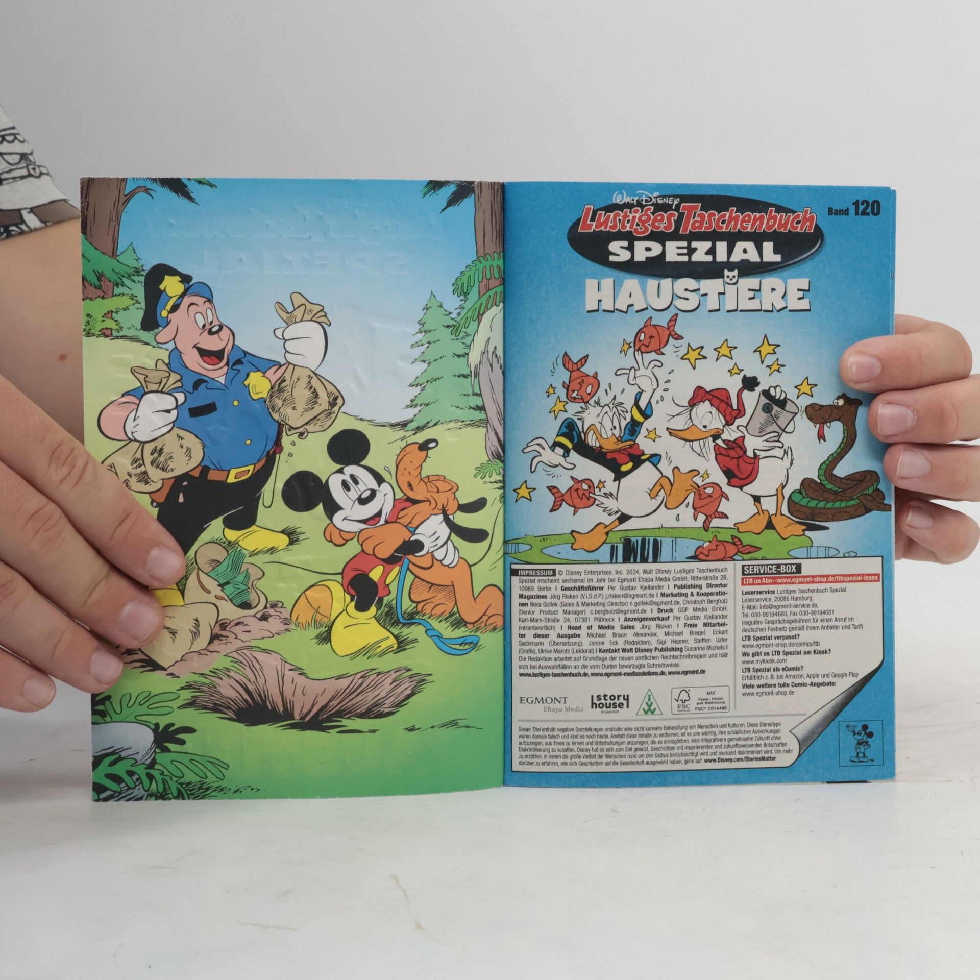 Walt Disney Lustiges Taschenbuch Spezial 120, Haustiere