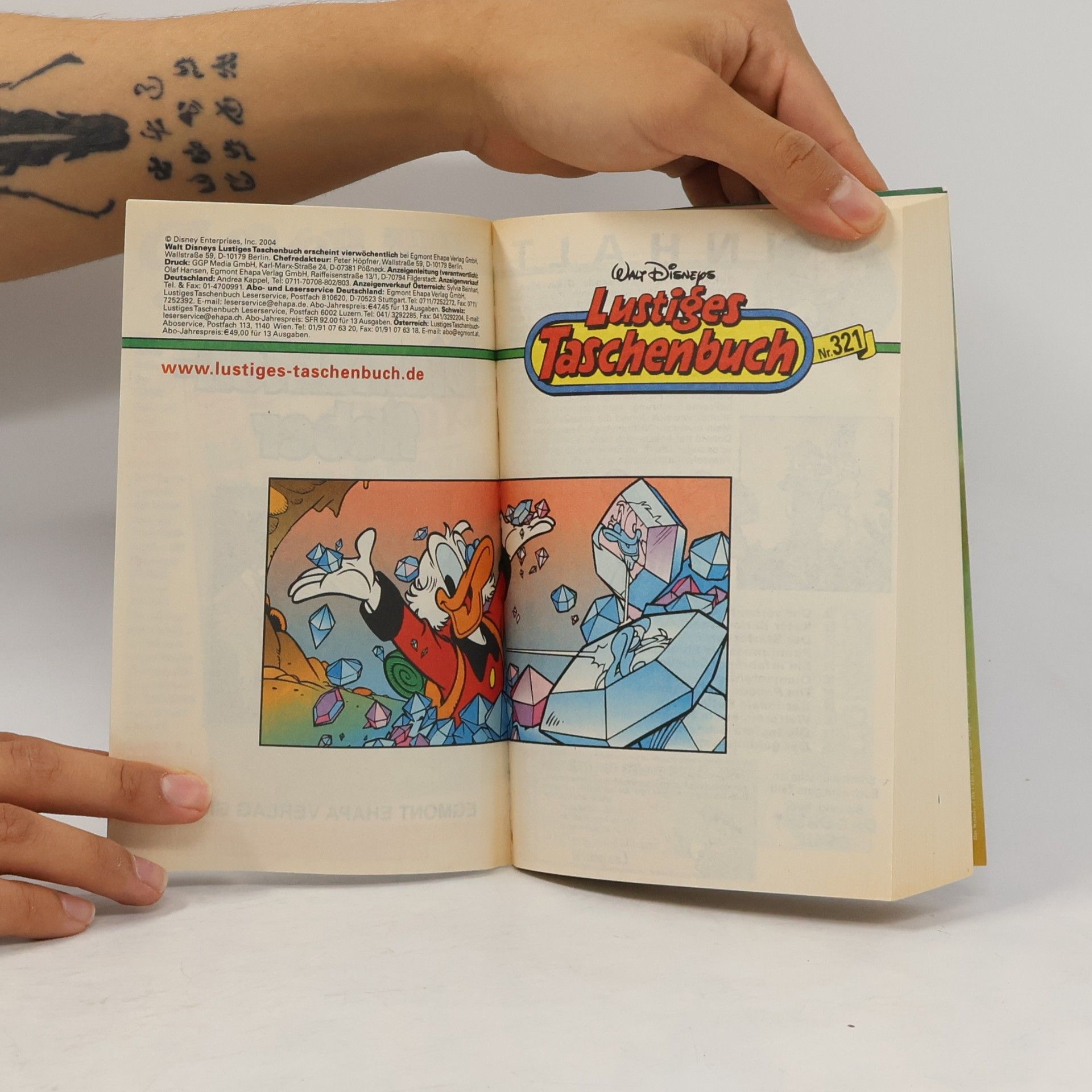 Walt Disney Lustiges Taschenbuch 321. Diamantenfieber