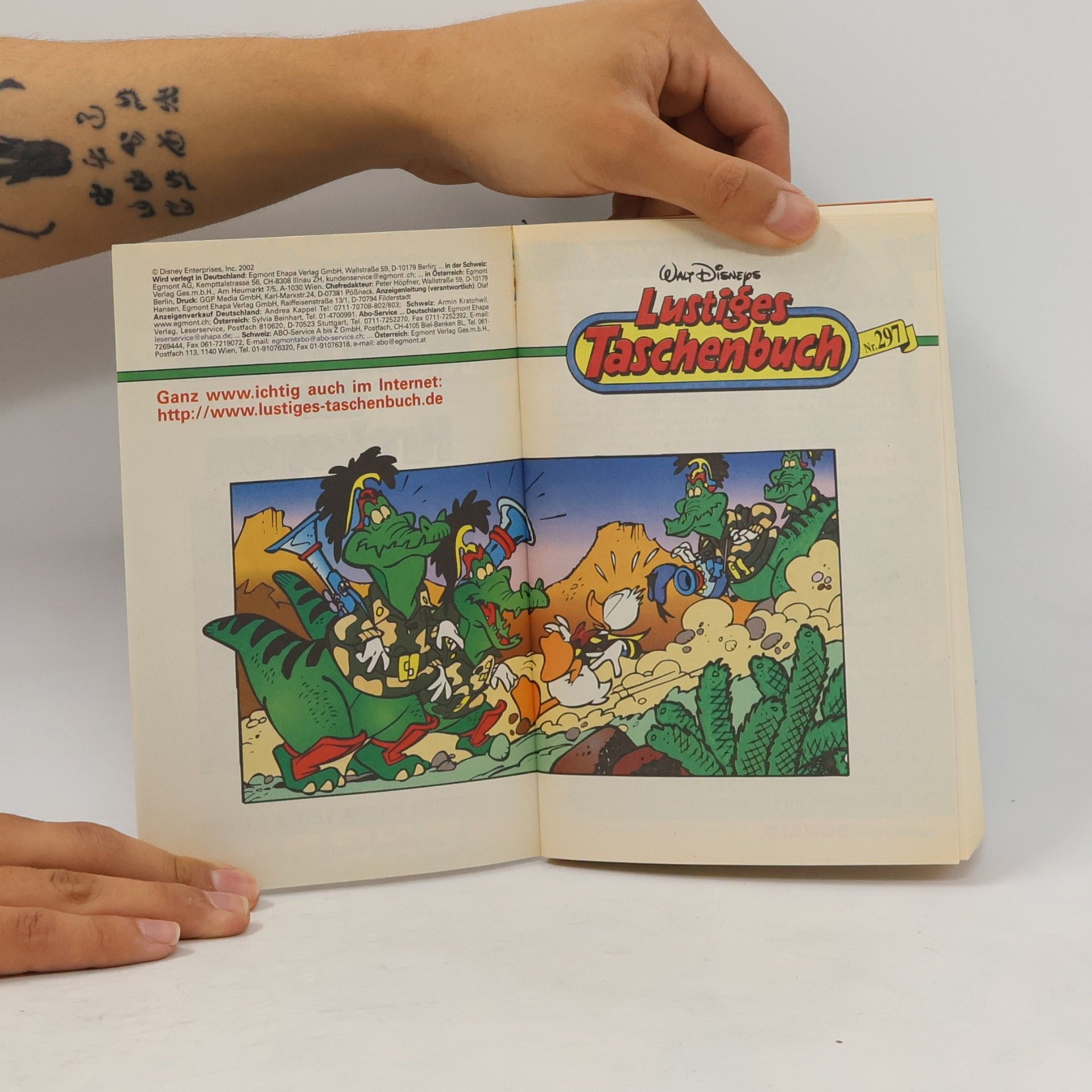 Walt Disney Lustiges Taschenbuch 297. In den Klauen der Krokonen