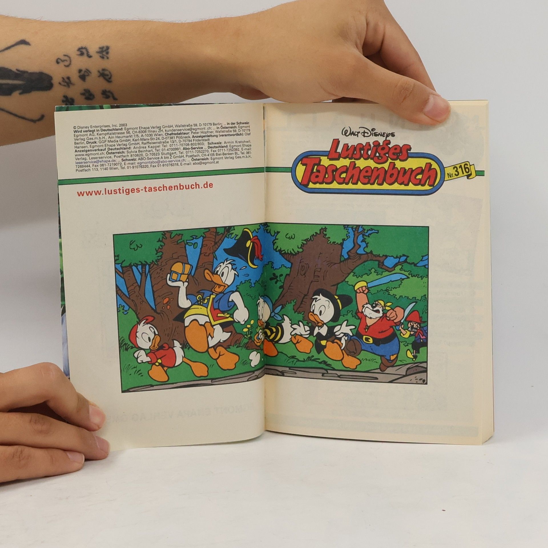 Walt Disney Lustiges Taschenbuch 316. Der Piratenschatz