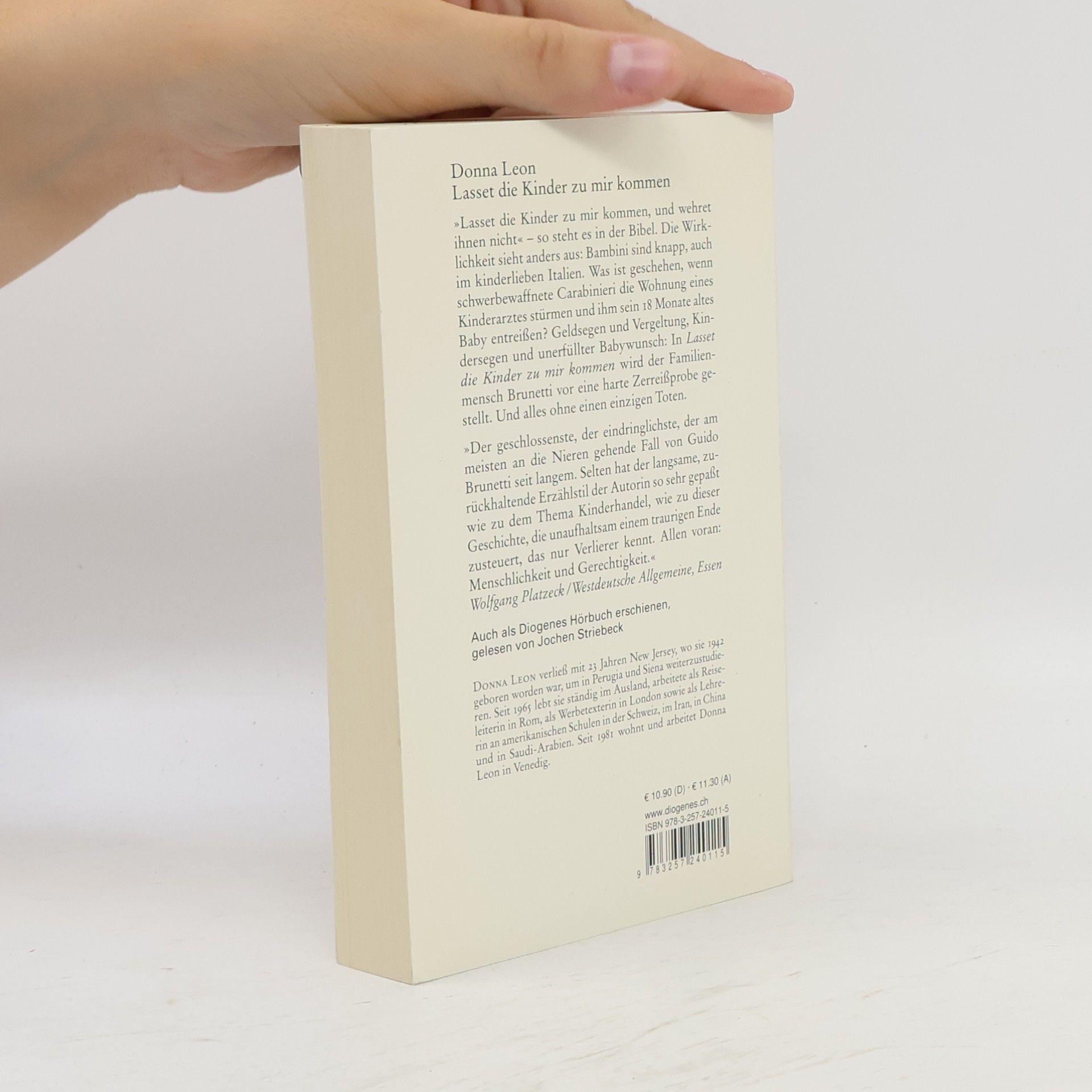 Donna Leon Lasset die Kinder zu mir kommen