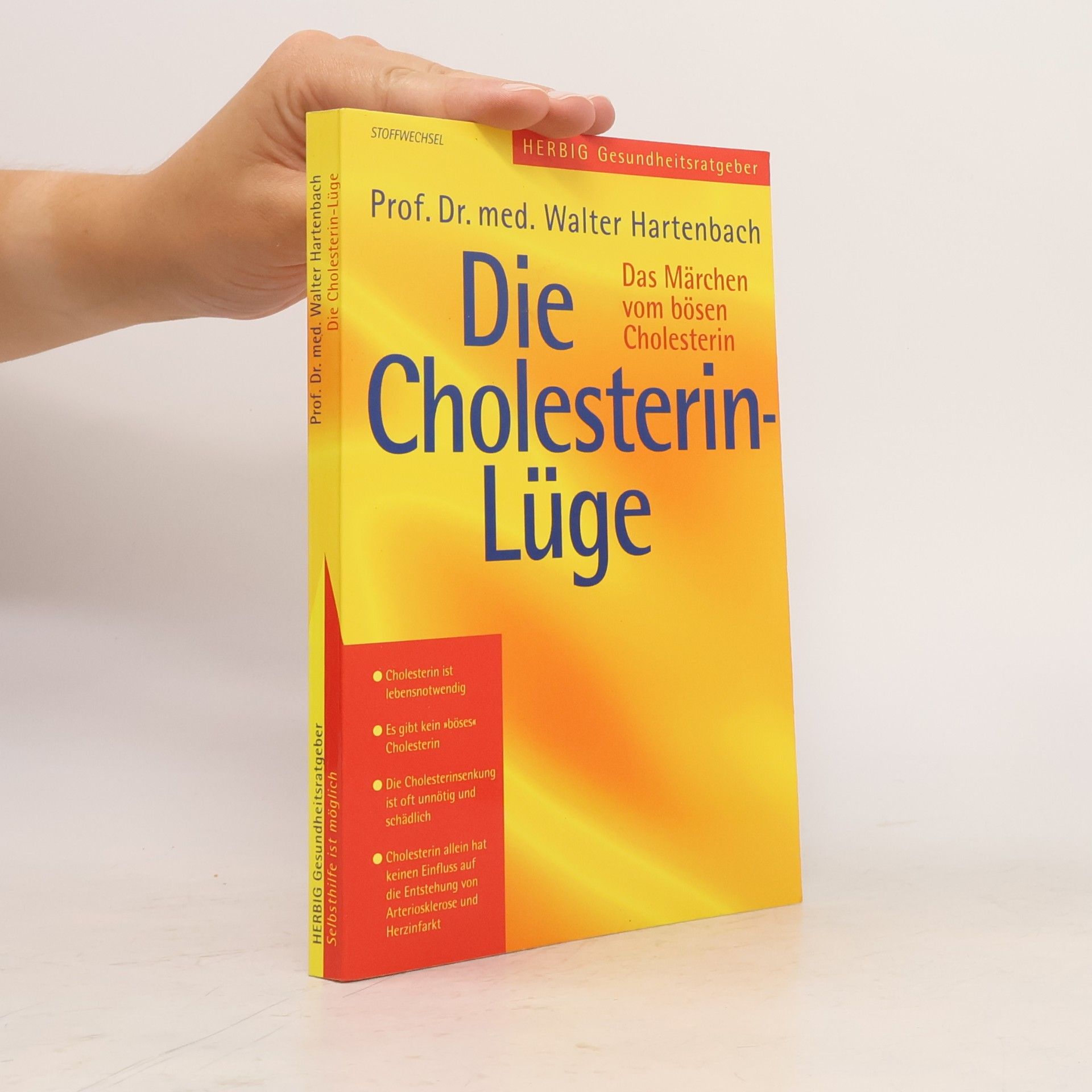 Walter Hartenbach Die Cholesterin-Lüge