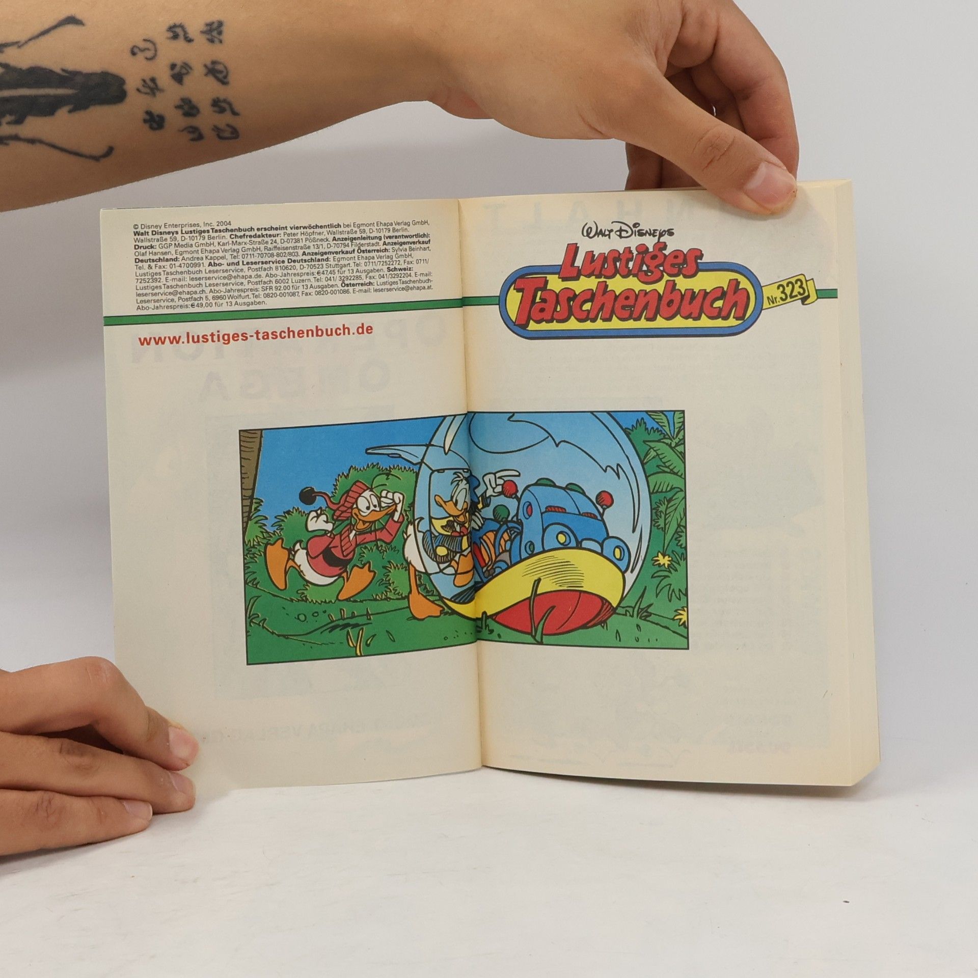 Walt Disney Lustiges Taschenbuch 323. Operation Omega