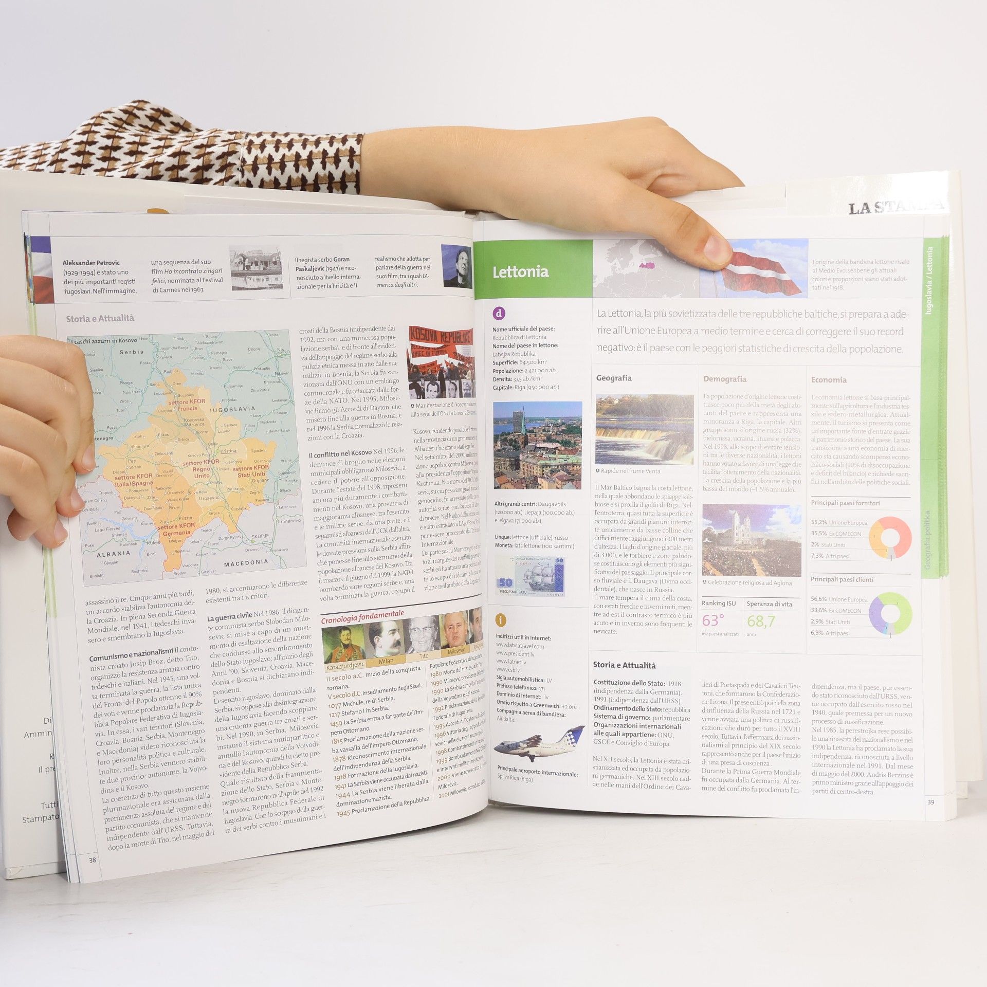 Autorenkollektiv La Stampa. Atlante Universale 3. Europa II.