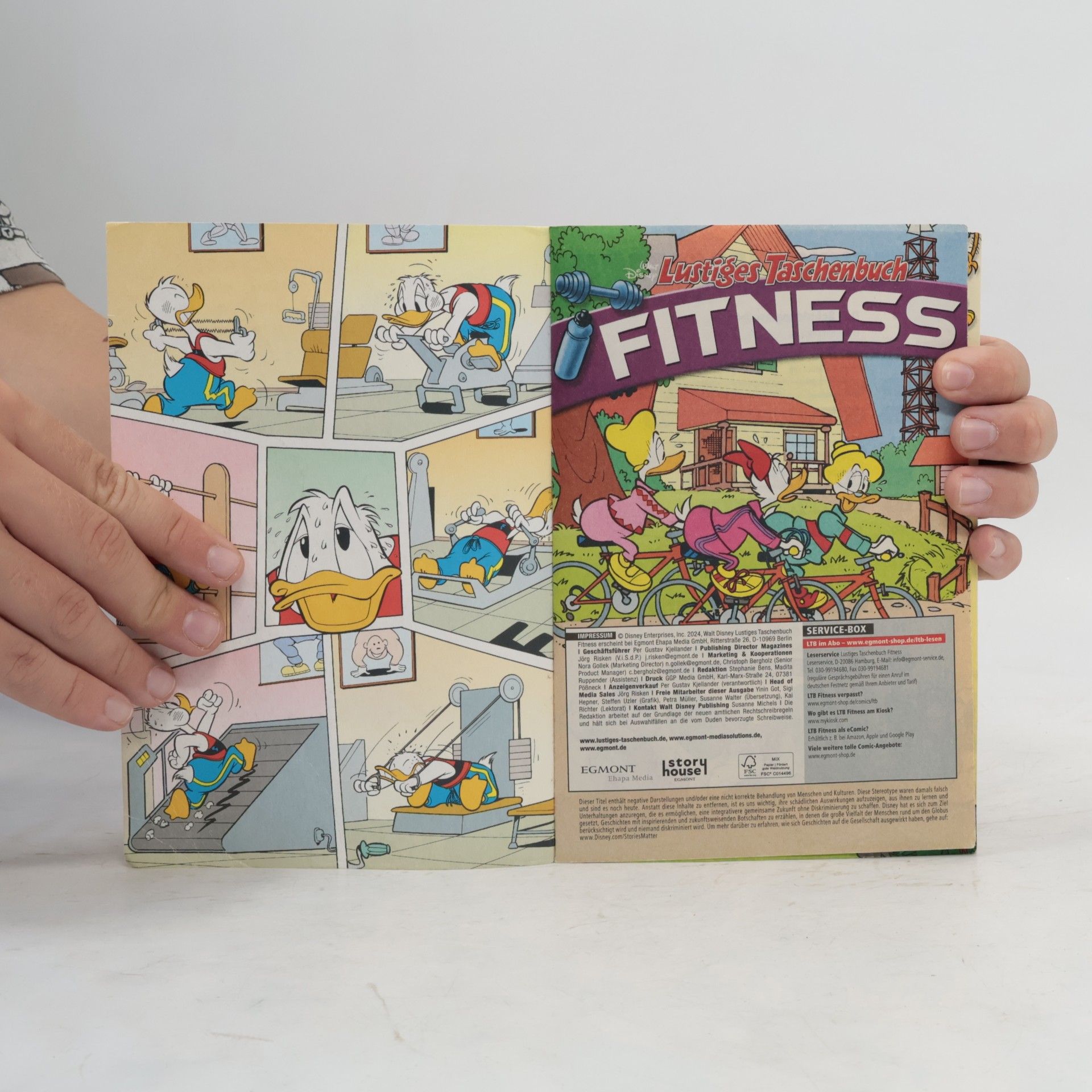 Walt Disney Lustiges Taschenbuch. Fitness