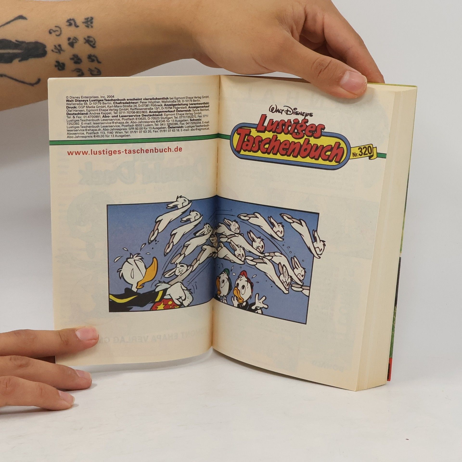 Walt Disney Lustiges Taschenbuch 320. Winterspass mit Donald Duck