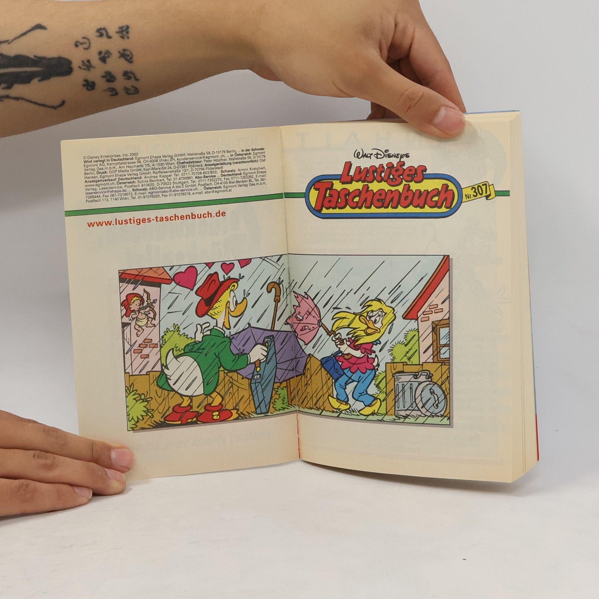 Walt Disney Lustiges Taschenbuch 307. Glückwunsch, Glückspilz!