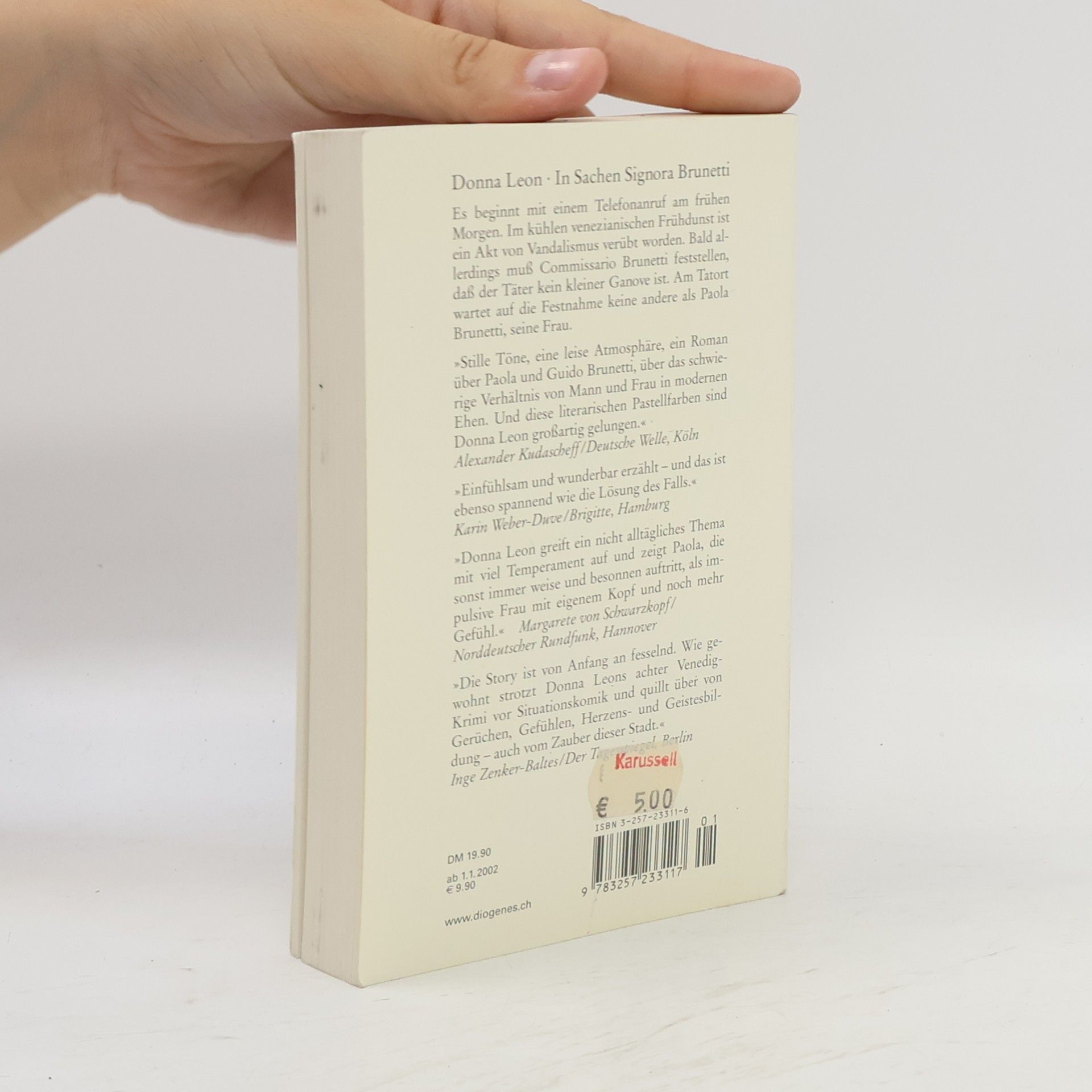 Donna Leon In Sachen Signora Brunetti