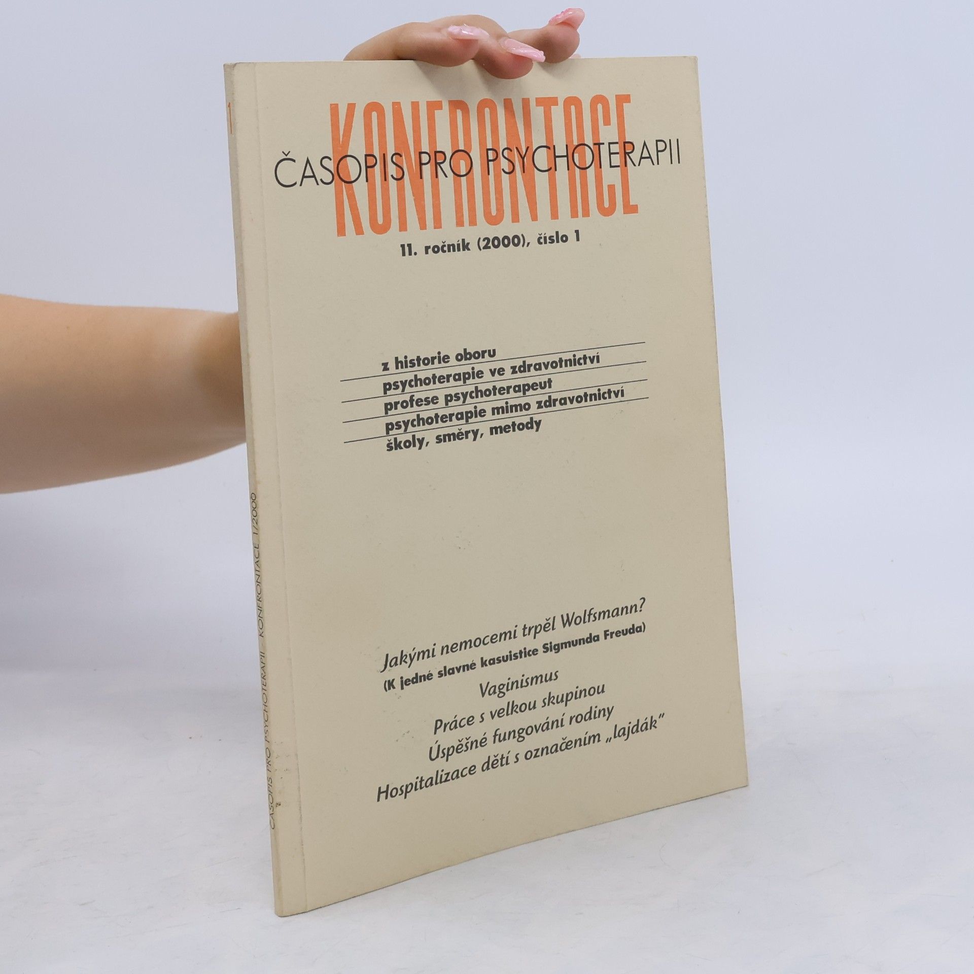 kolektiv Konfrontace. Časopis pro psychoterapii 1/2000