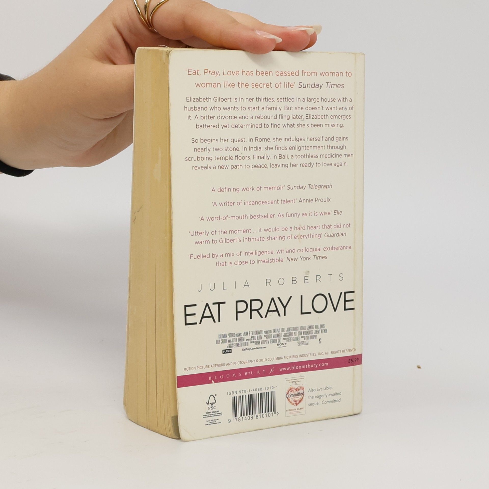 Elizabeth Gilbert Eat Pray Love