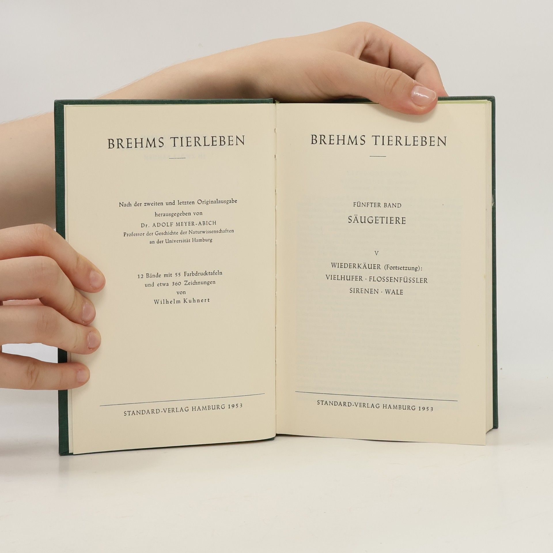 Alfred Edmund Brehm Brehms Tierleben V