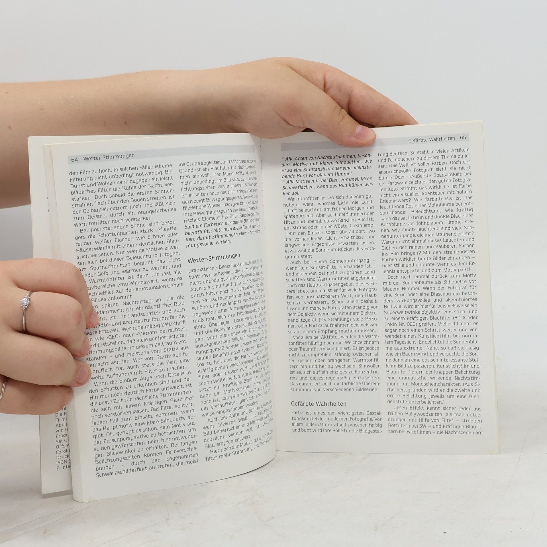 Heiner Henninges Gestaltung mit Filtern