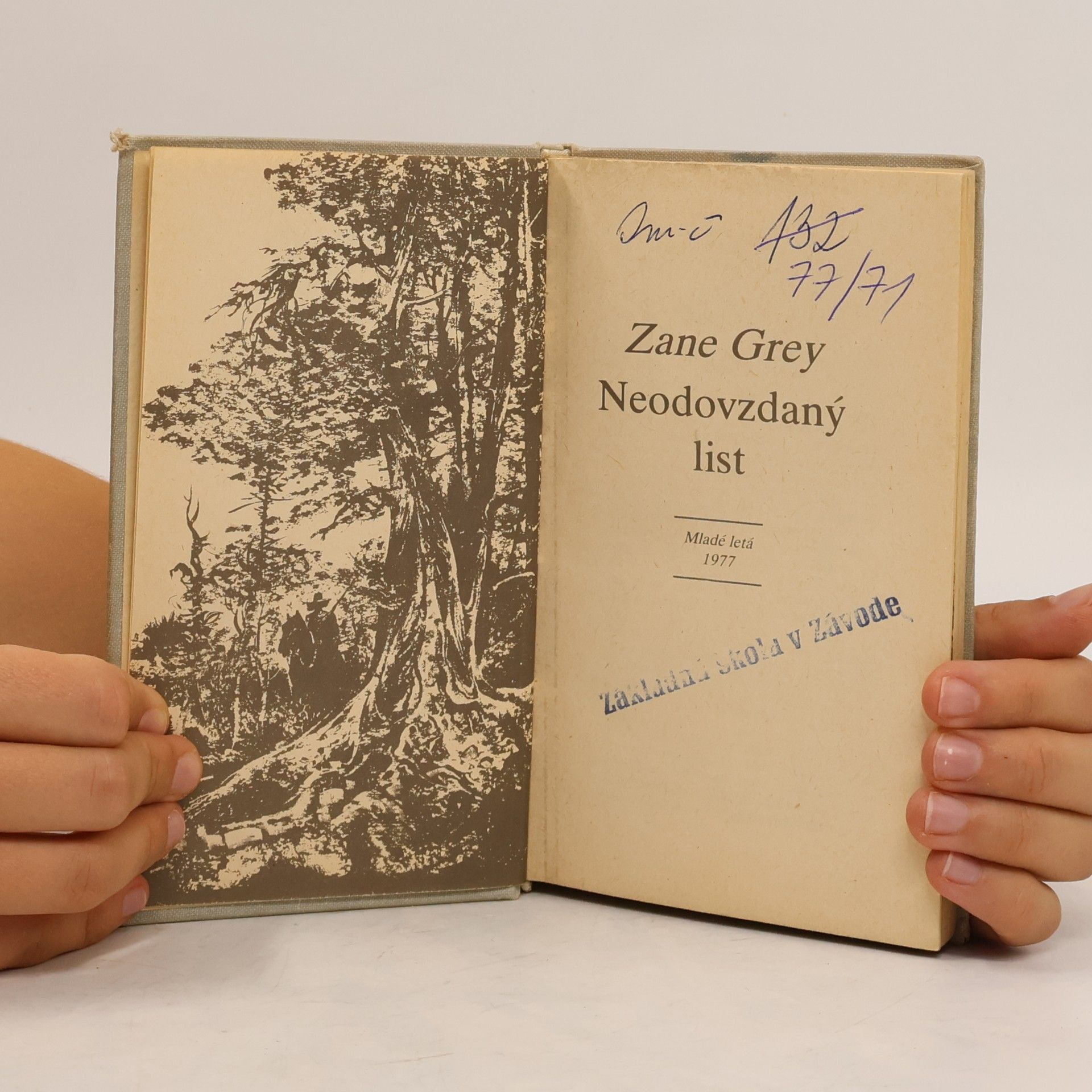 Zane Grey Neodovzdaný list