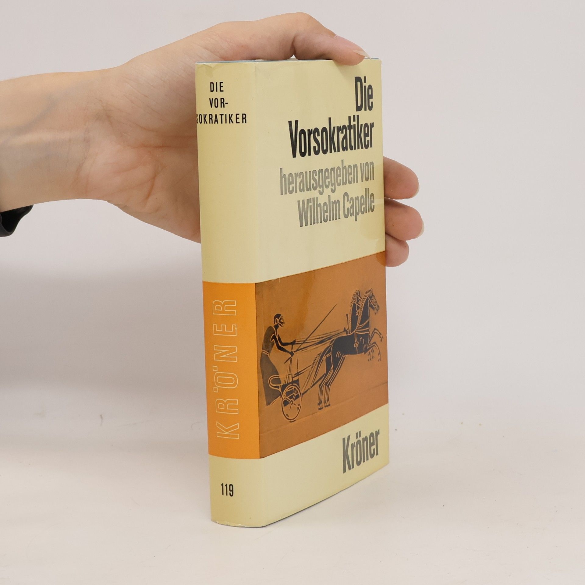 Wilhelm Capelle Die Vorsokratiker