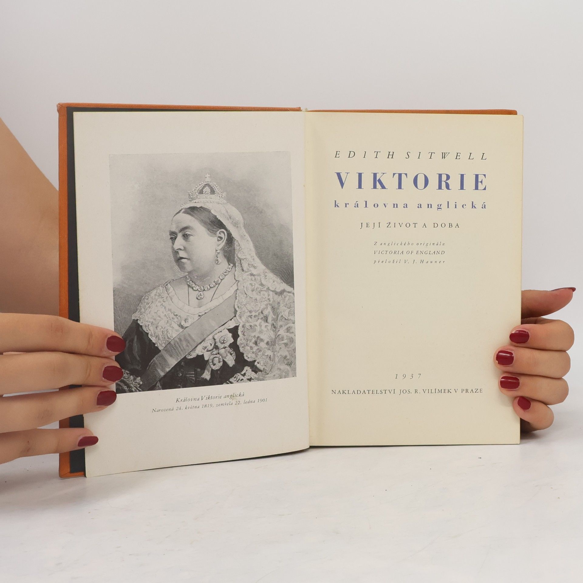 Edith Sitwell Viktorie, královna anglická: Její život a doba