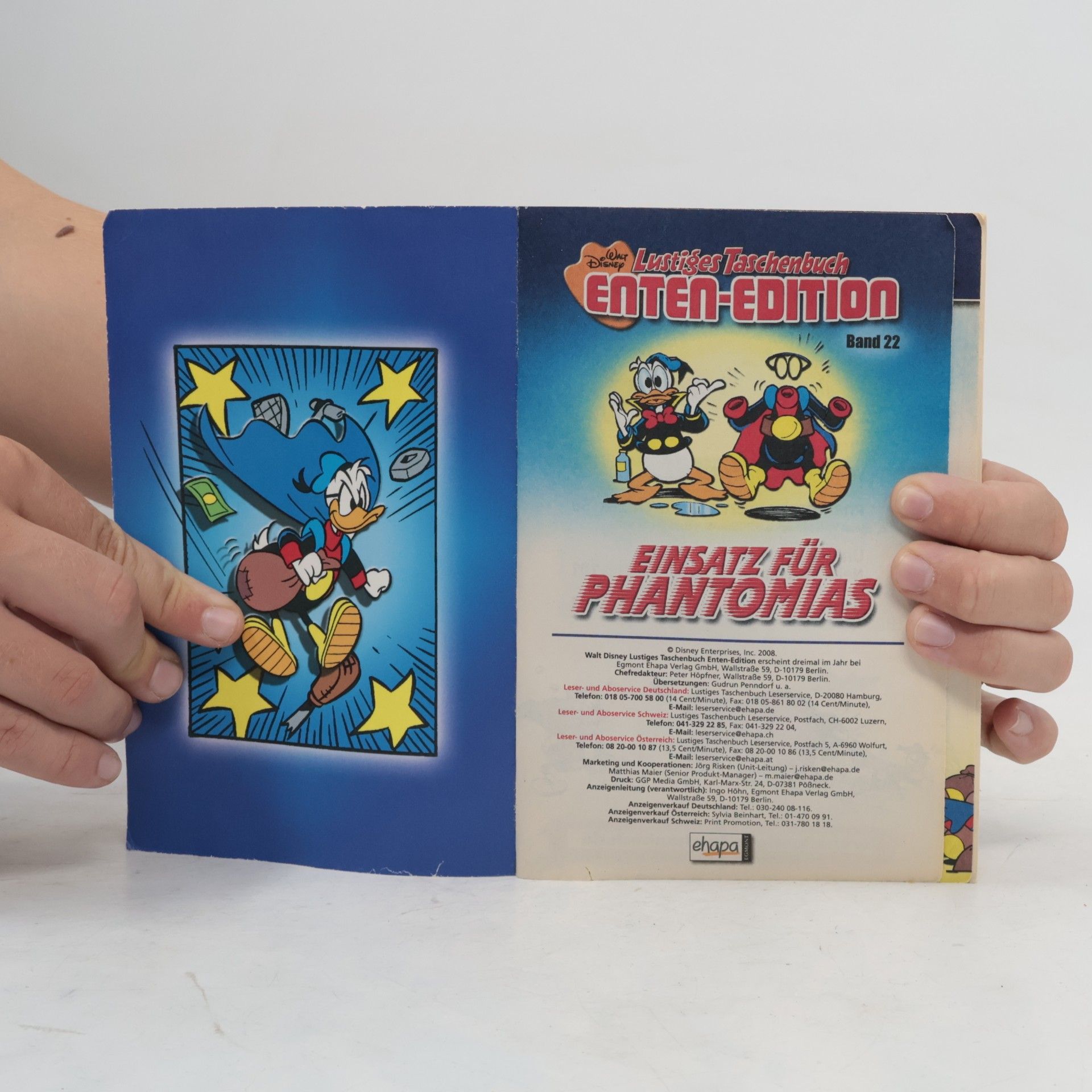 Walt Disney Lustiges Taschenbuch. Enten-Edition 22. Einsatz für Phatomias