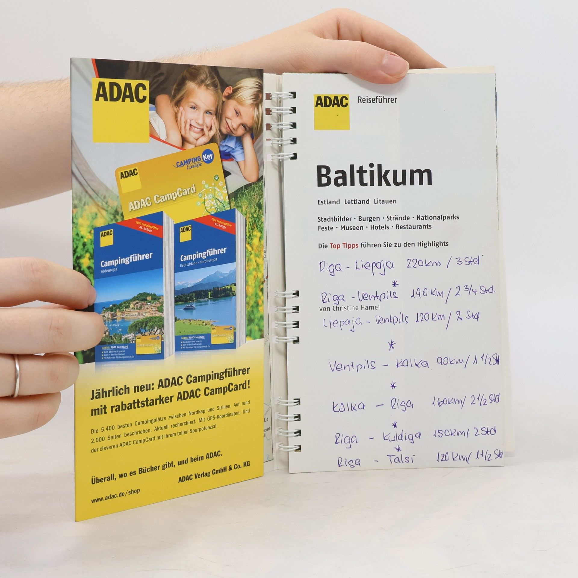 Christine Hamel ADAC Reiseführer: Baltikum