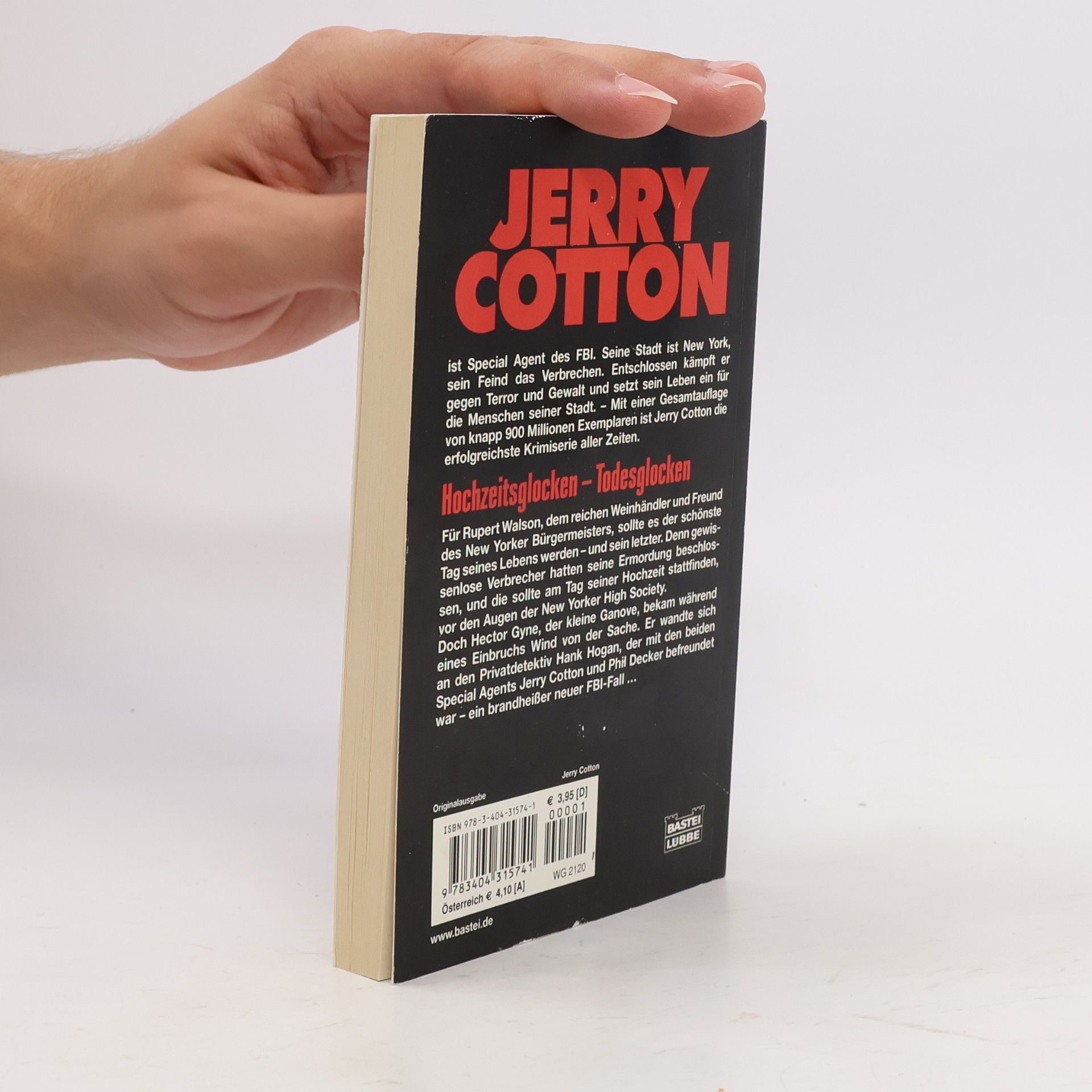 Jerry Cotton Hochzeitsglocken - Todesglocken