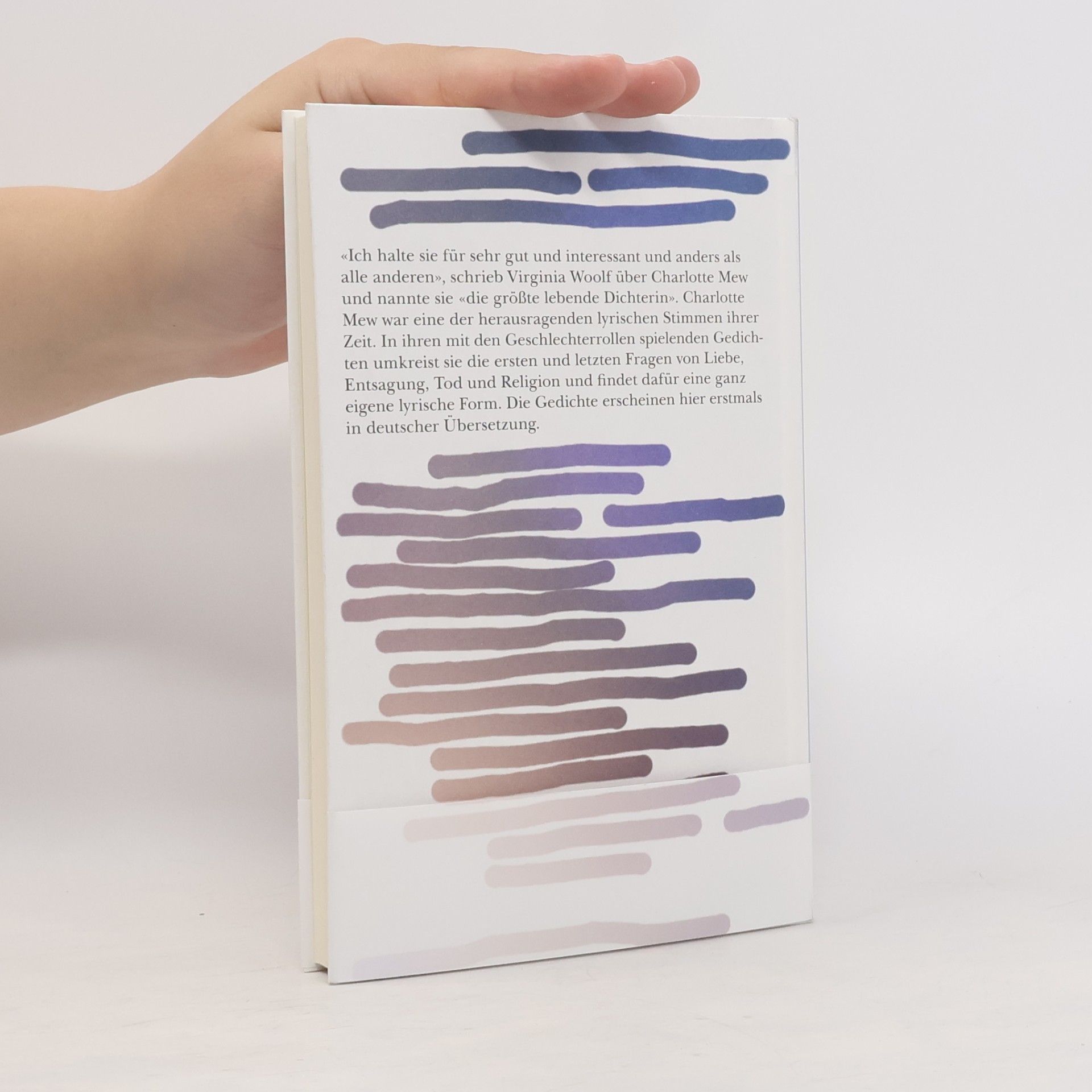 Charlotte Mary Mew Textura: Alle belebten Dinge halten den Atem an