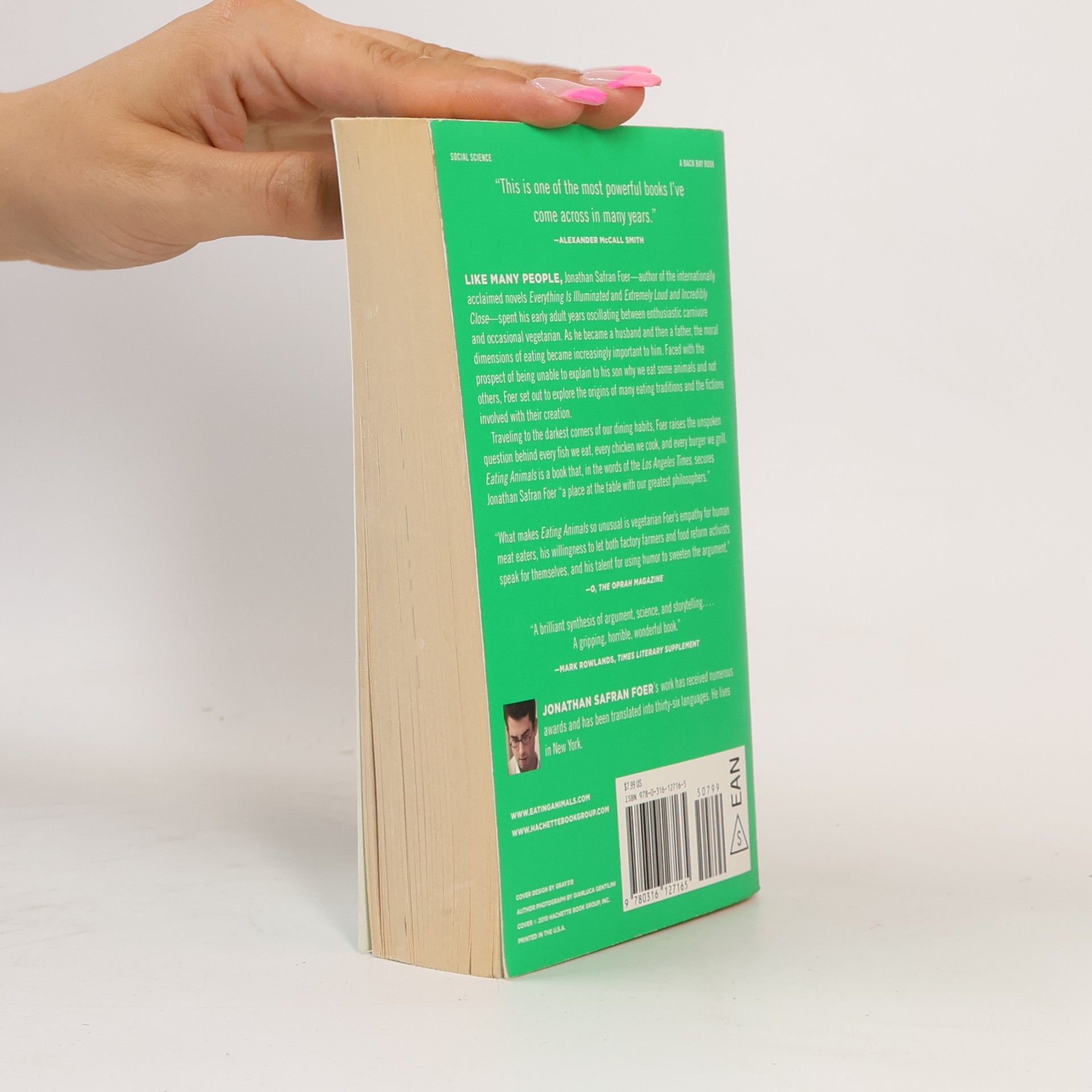 Jonathan Safran Foer Eating animals
