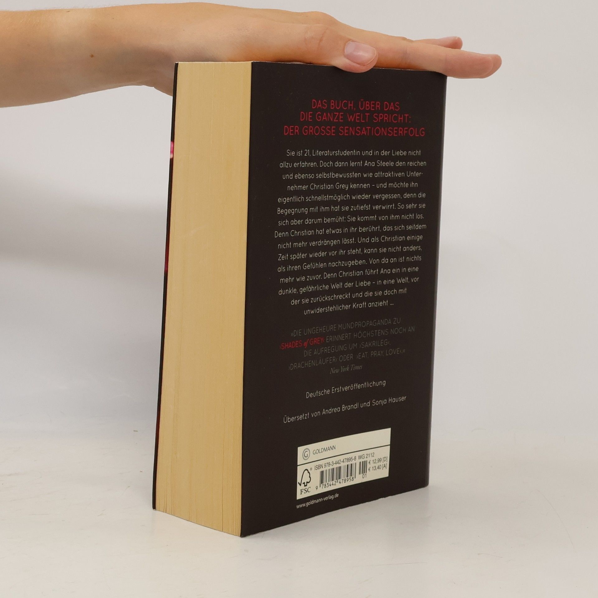 E. L. James Shades of Grey. Geheimes Verlangen