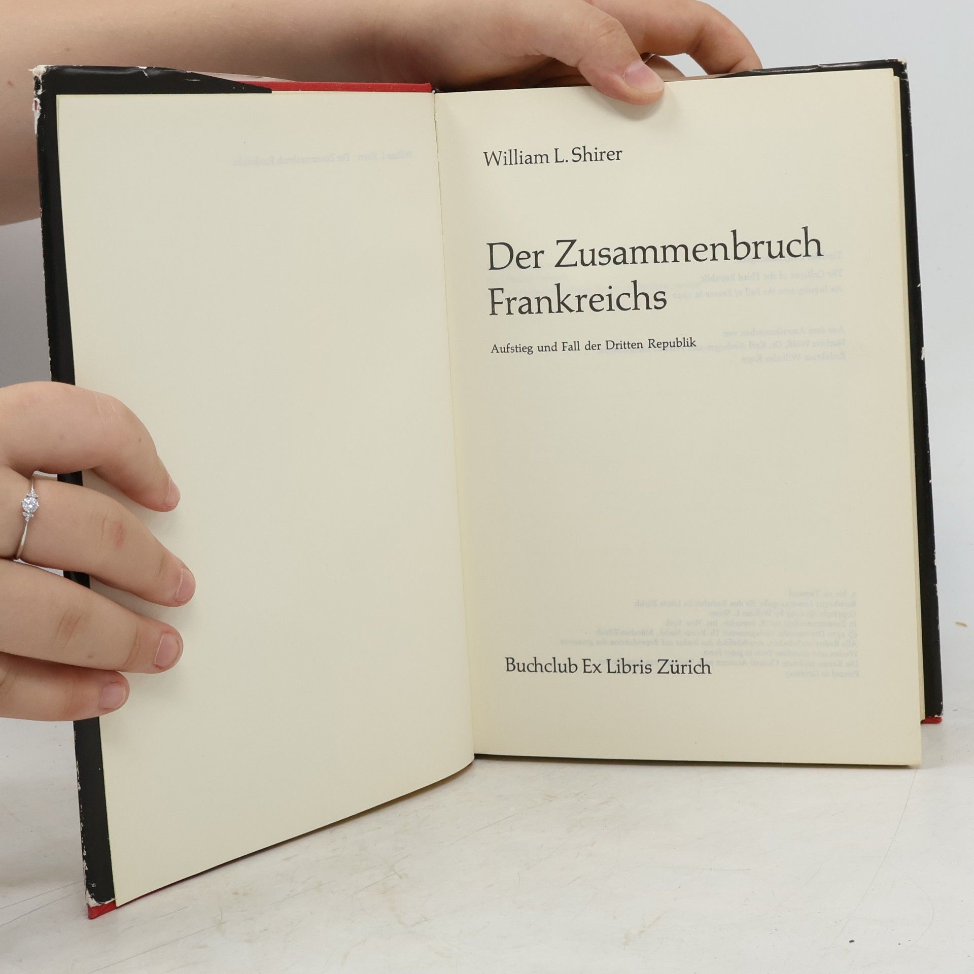 Willian L. Shirer Der Zusammenbruch Frankreichs