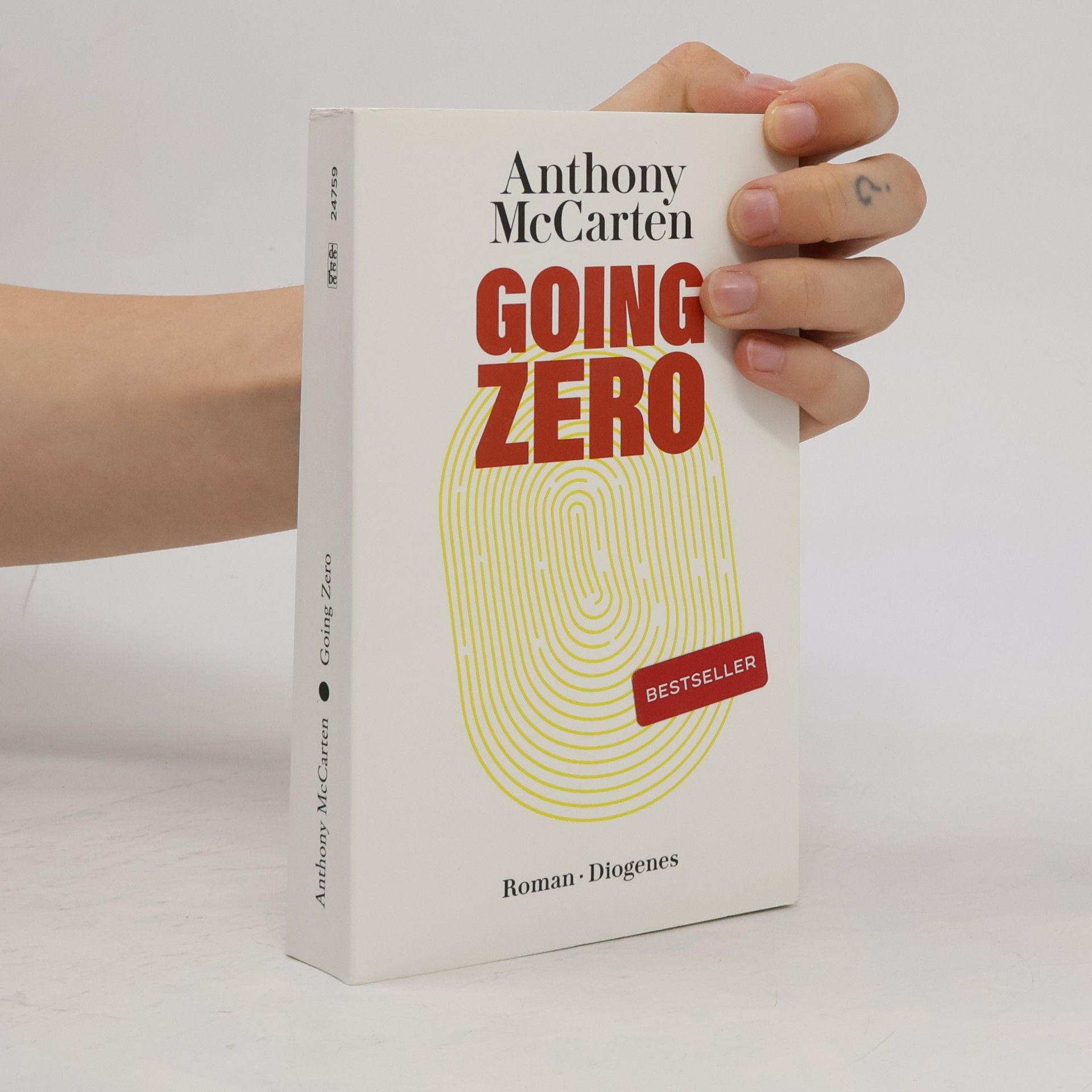 Anthony McCarten Going Zero