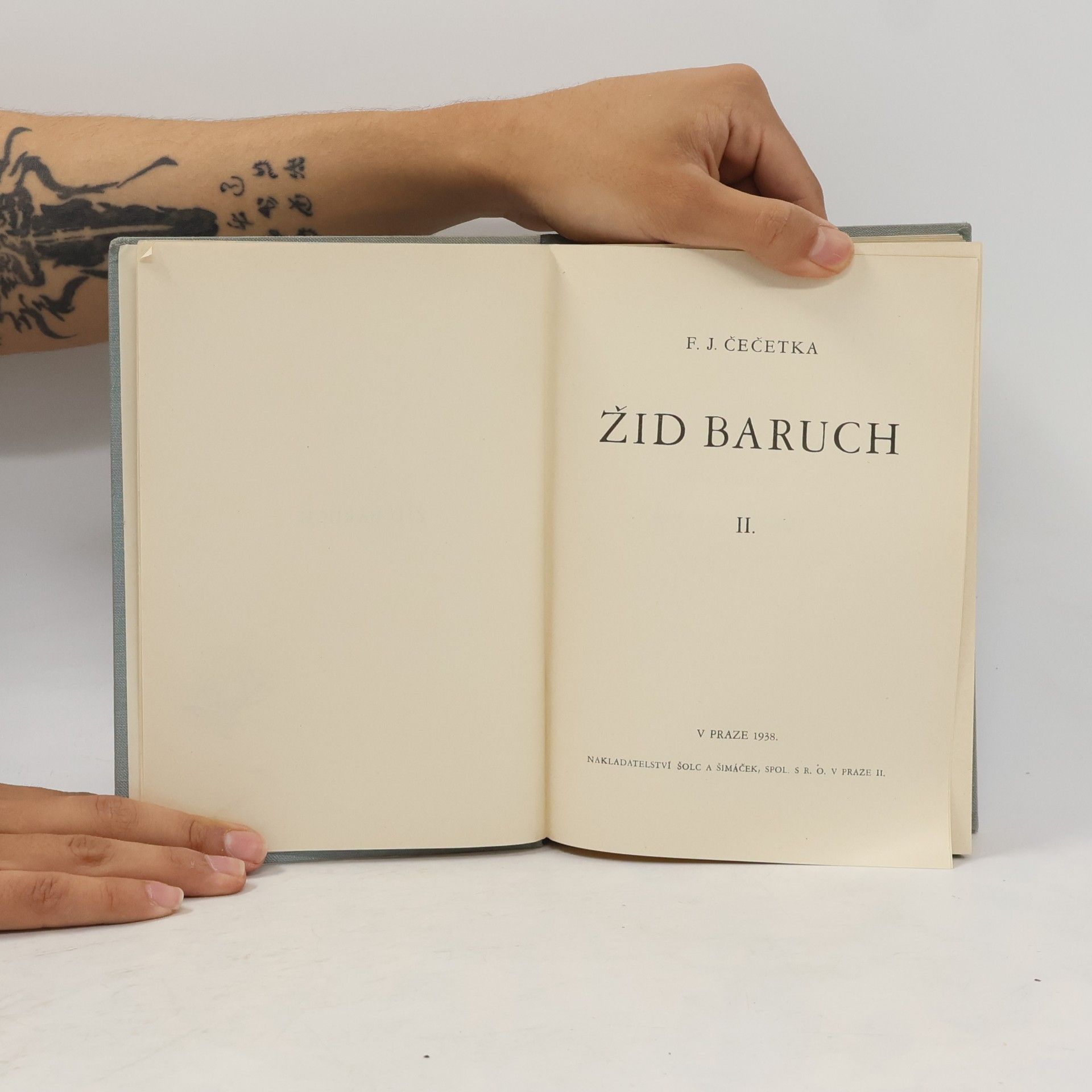 F. J. Čečetka Žid Baruch II.