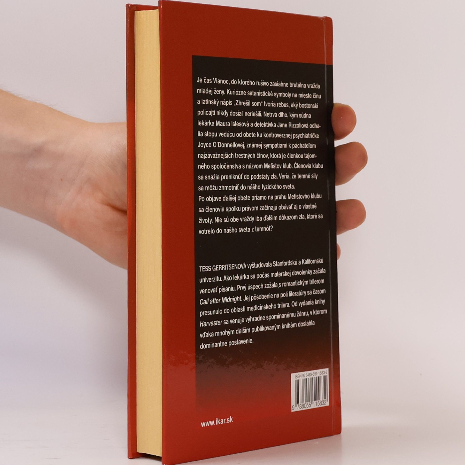 Tess Gerritsen Mefistov klub
