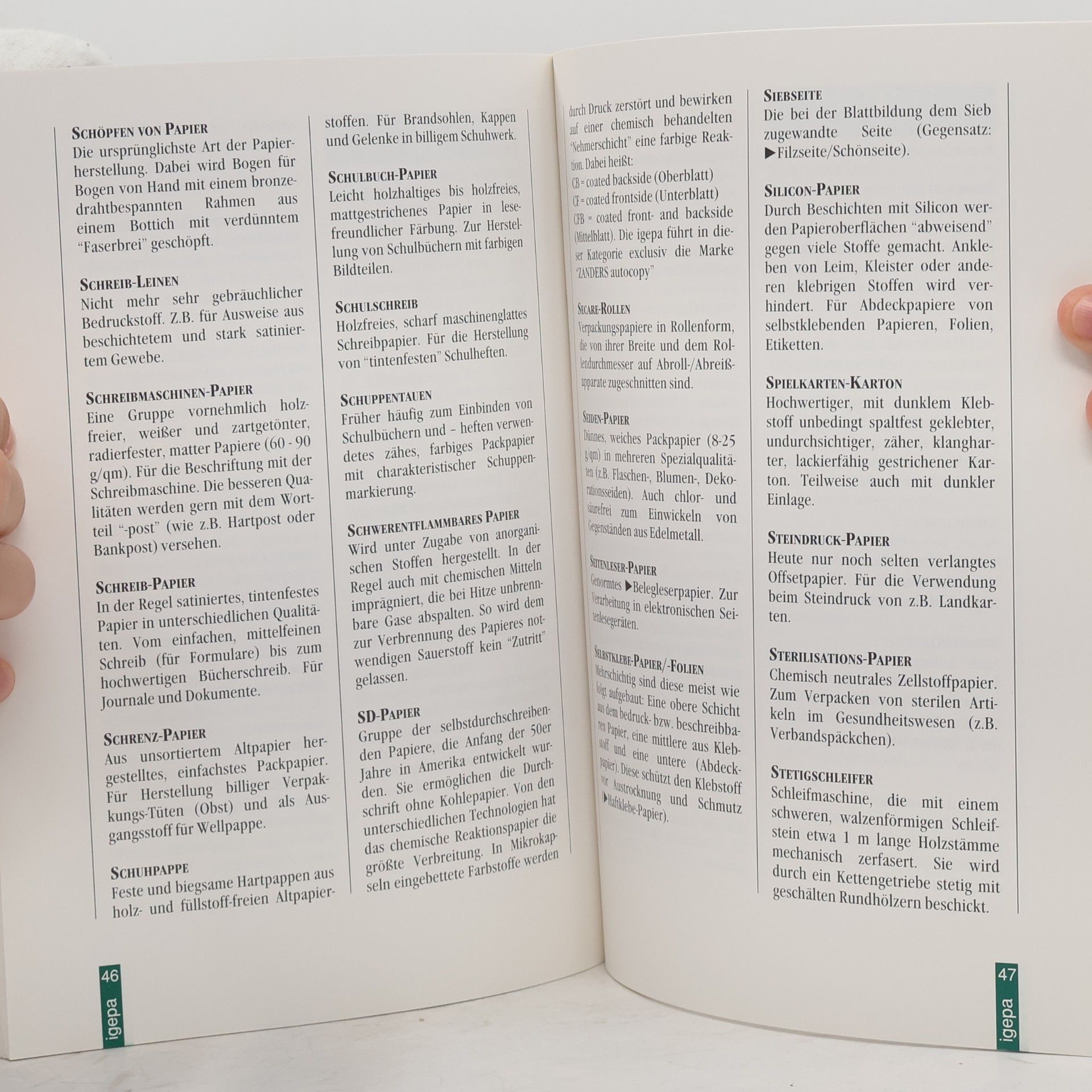 Autorenkollektiv Papier von A-Z