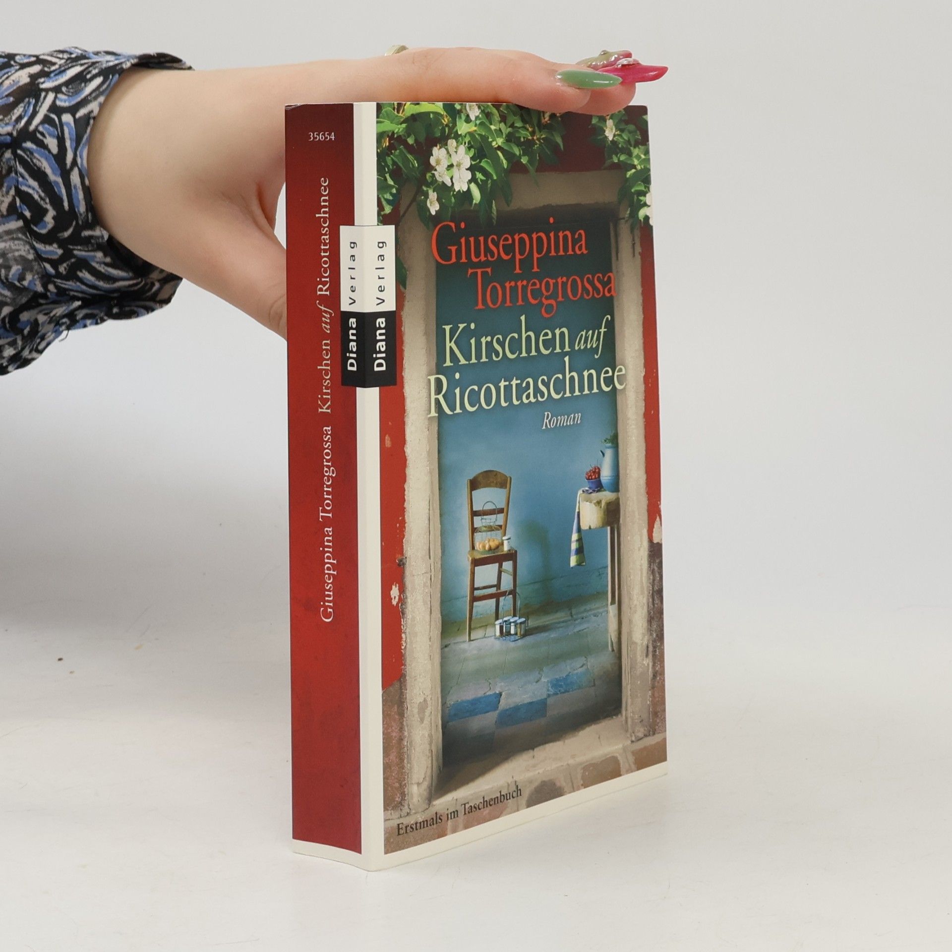 Kirschen auf Ricottaschnee
