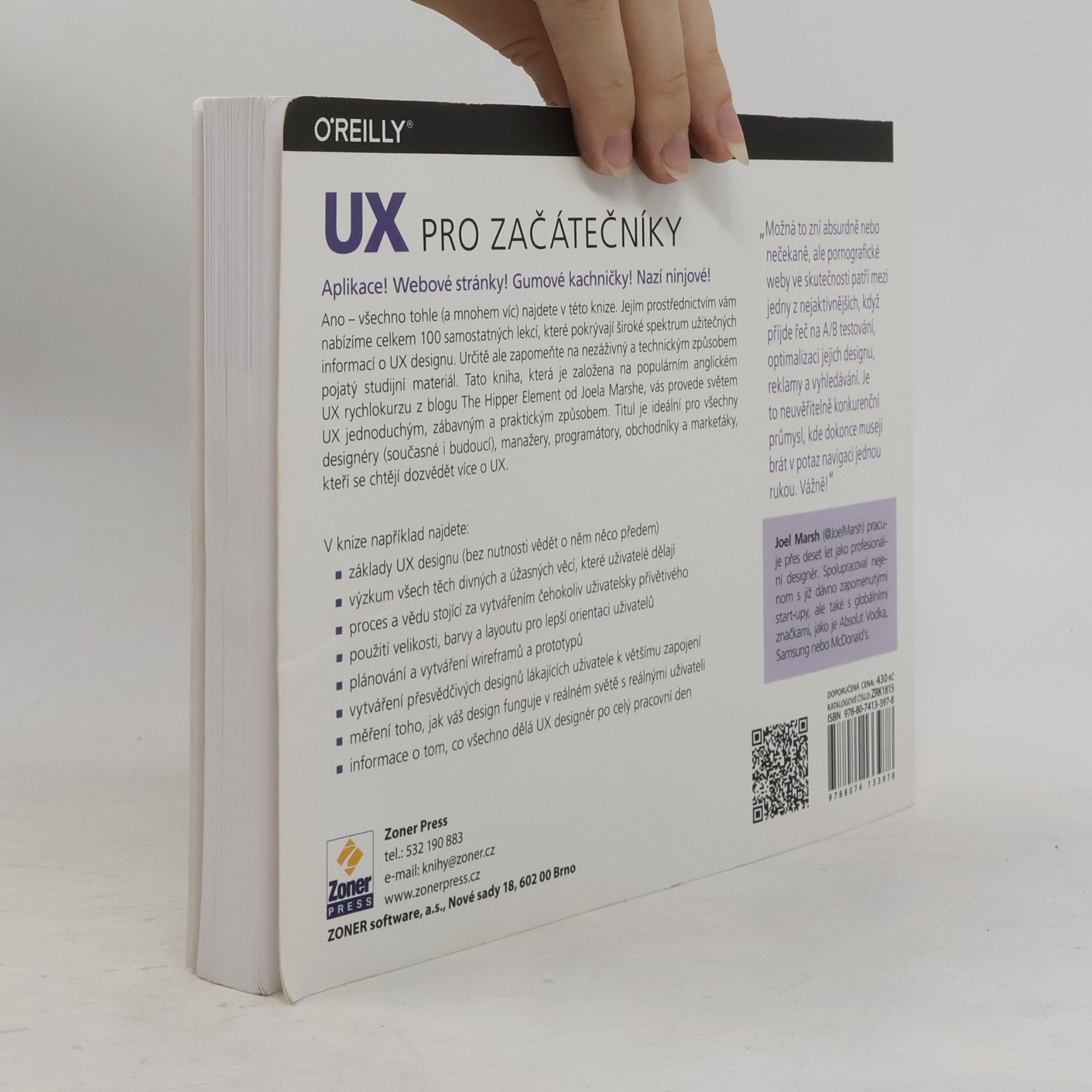 Joel Marsh UX pro začátečníky