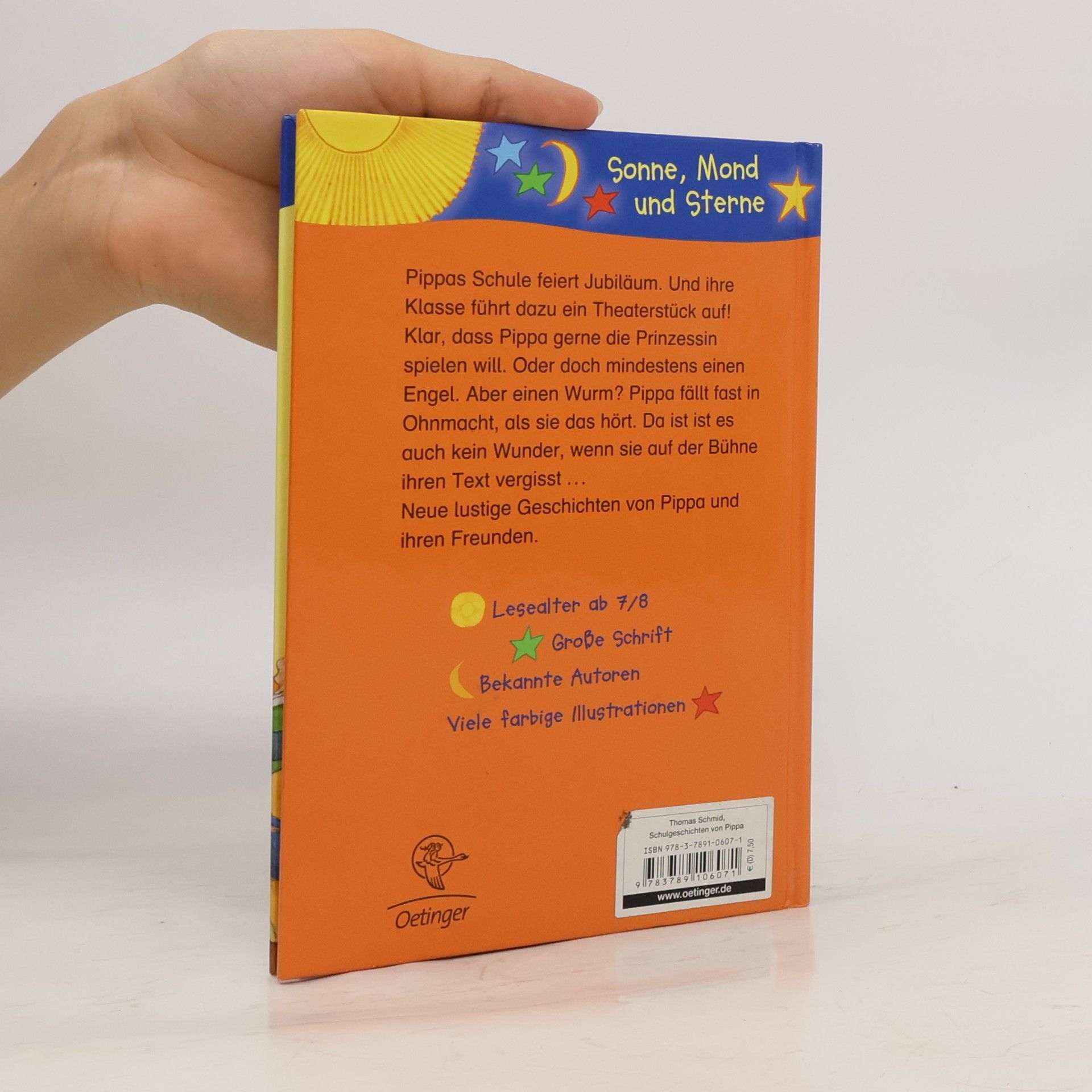Thomas Schmid Sonne, Mond und Sterne: Schulgeschichten von Pippa