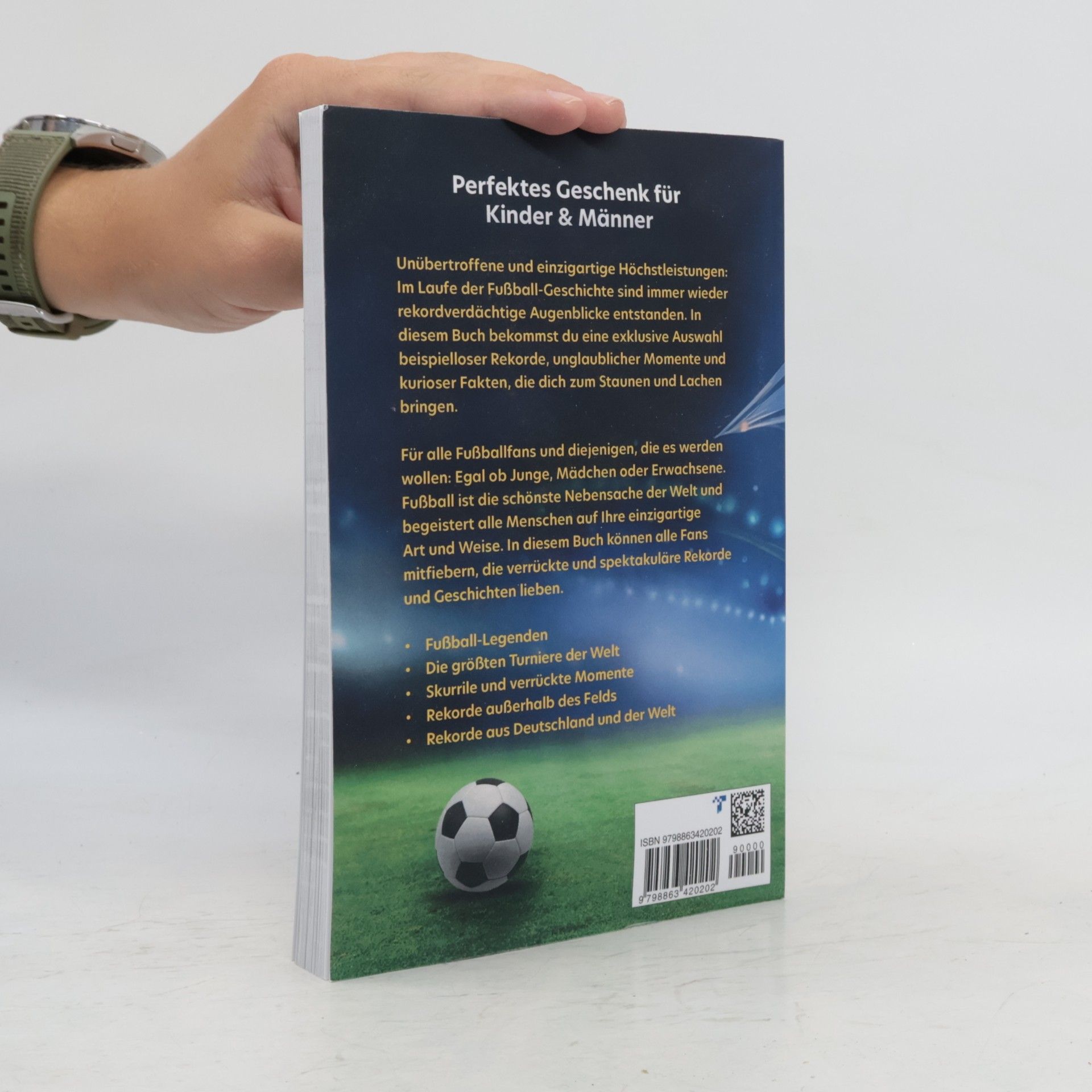 Andreas Sommer Die 222 größten Fußballrekorde der Welt. Das Fußballbuch mit unglaublichen Geheimnissen, spannenden Fakten & einzigartigen Wissen für echte Fans inkl. Quiz | Perfektes Geschenk für Kinder & Männer
