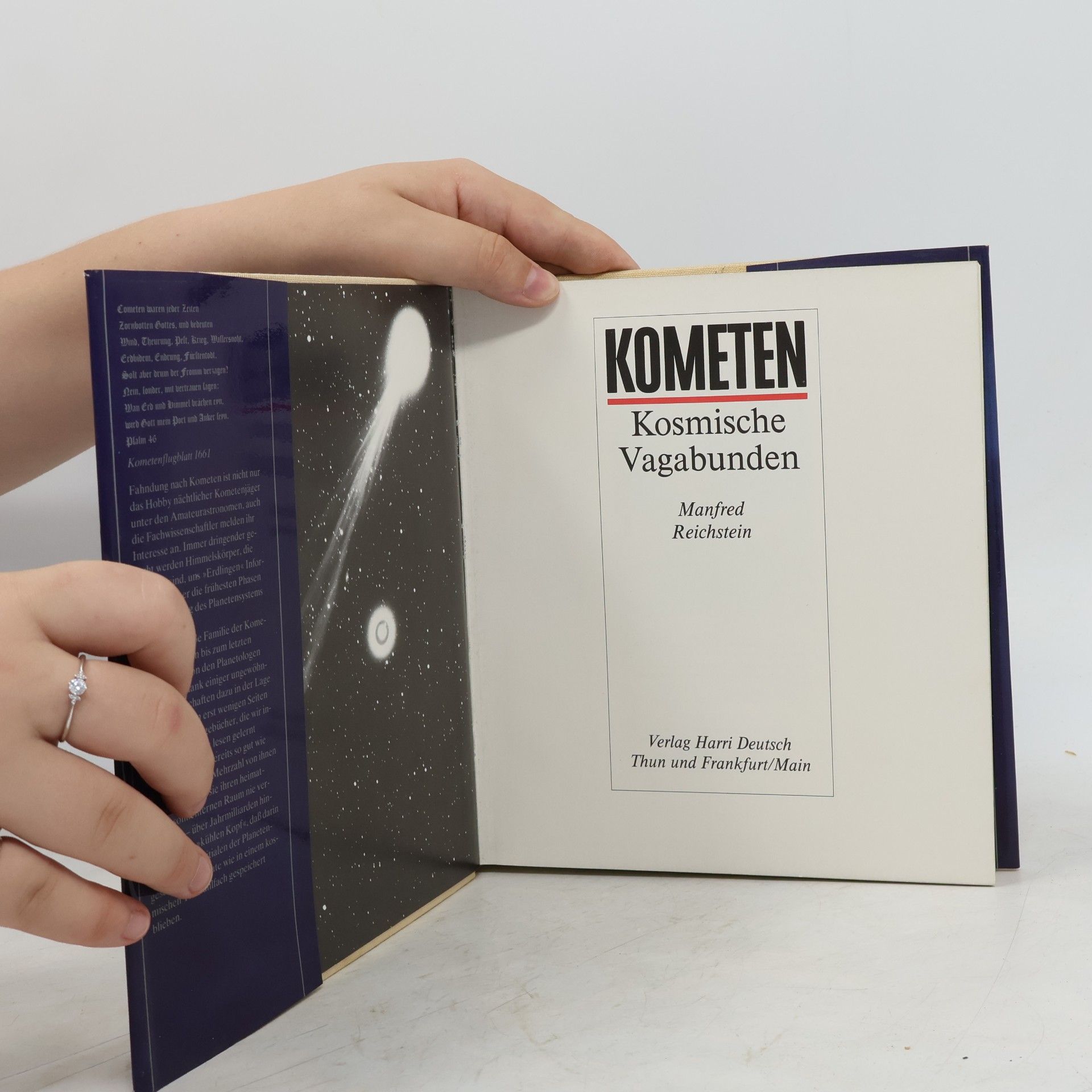 Manfred Reichstein Kometen - kosmische Vagabunden